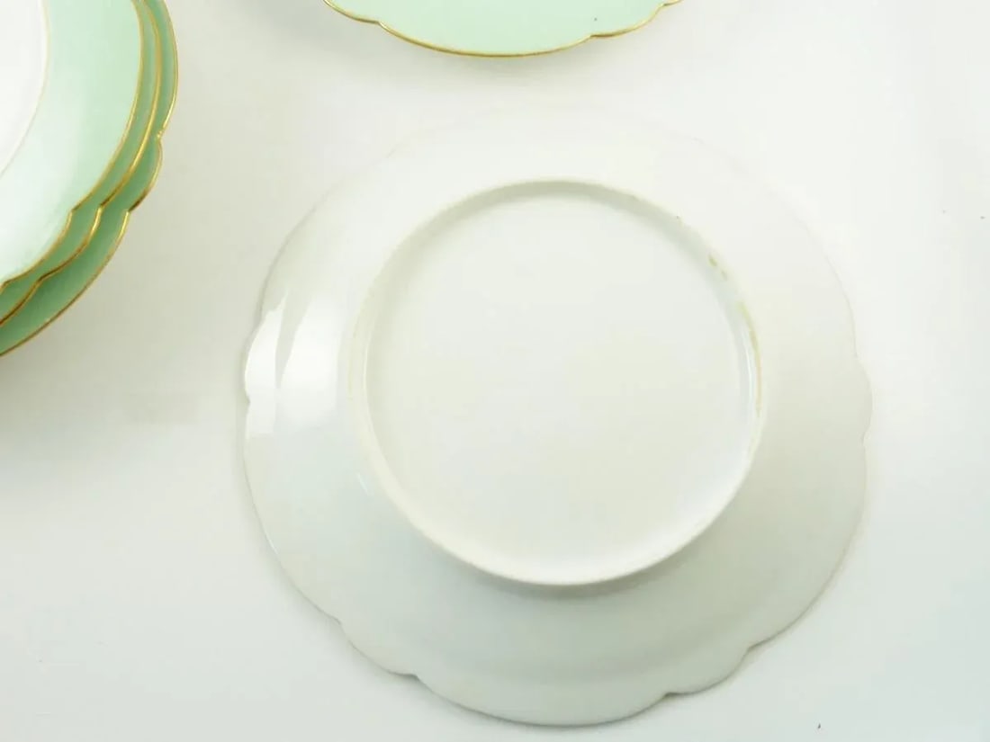 Early 20th Century Old Paris Style Porcelain Hand-Painted Landscape Scenes Cabinet Plates - Set of 5 - 7