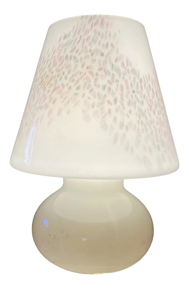 1980s Murano Glass Mushroom Lamp by Funfetti (1 of 8)