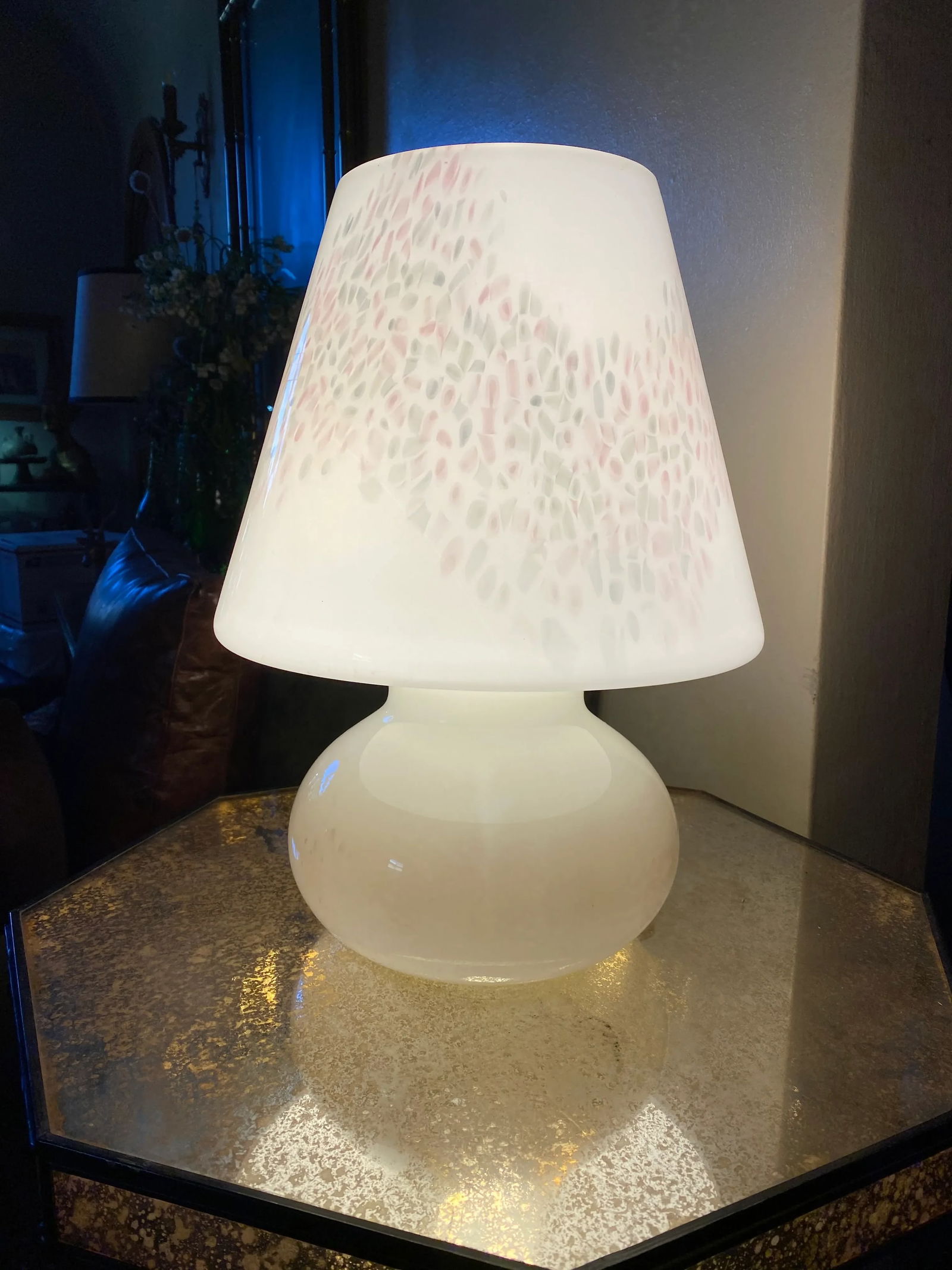 1980s Murano Glass Mushroom Lamp by Funfetti - 5