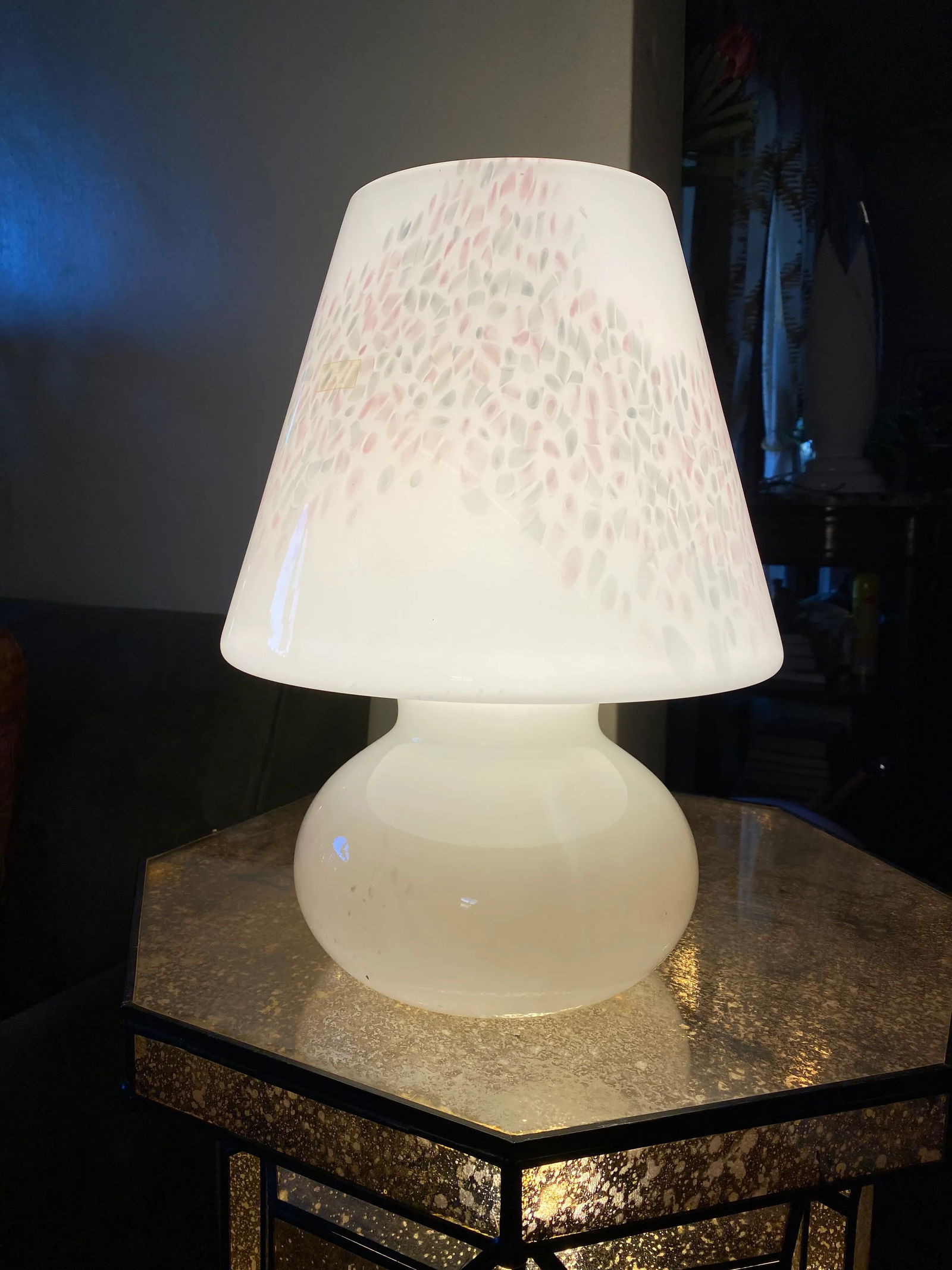 1980s Murano Glass Mushroom Lamp by Funfetti - 8