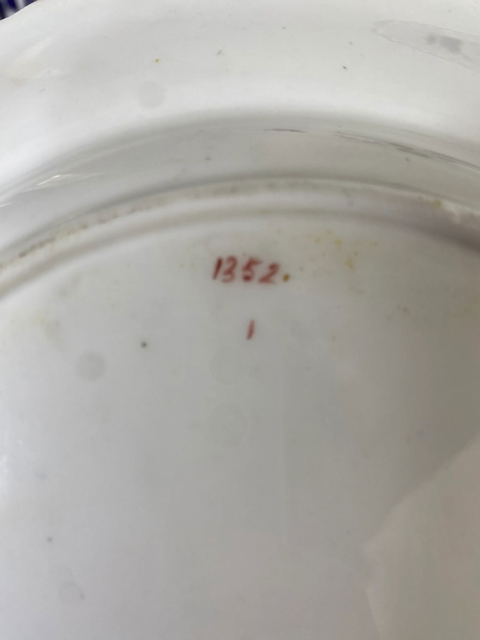 19th Century English Hand Painted China - Set of 33 - 7