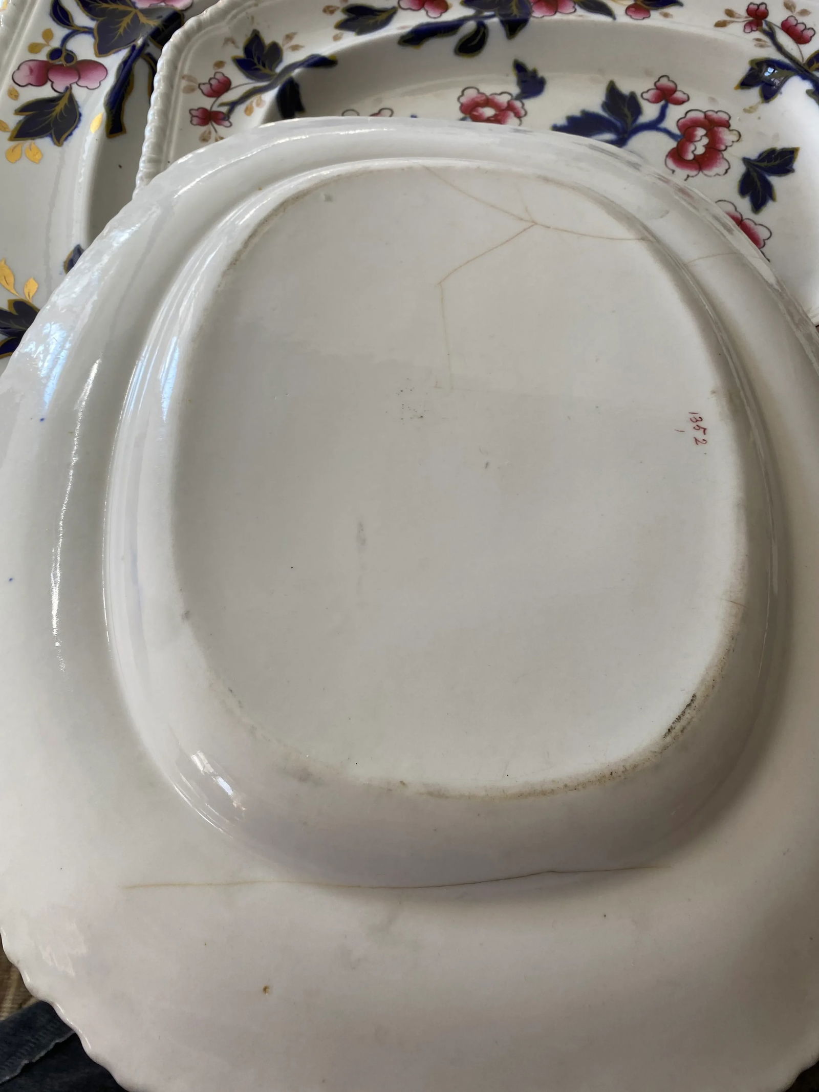 19th Century English Hand Painted China - Set of 33 - 8