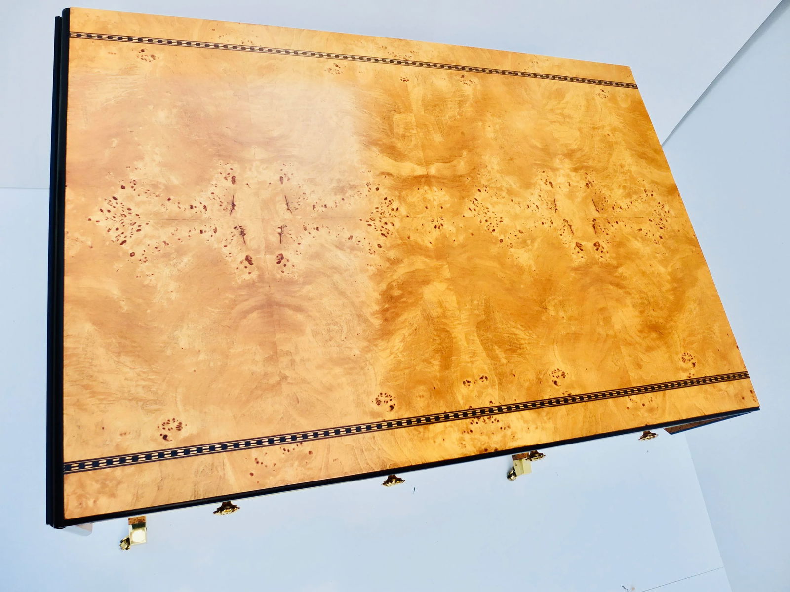 Regency Baker Writing Desk/Library Table - 10