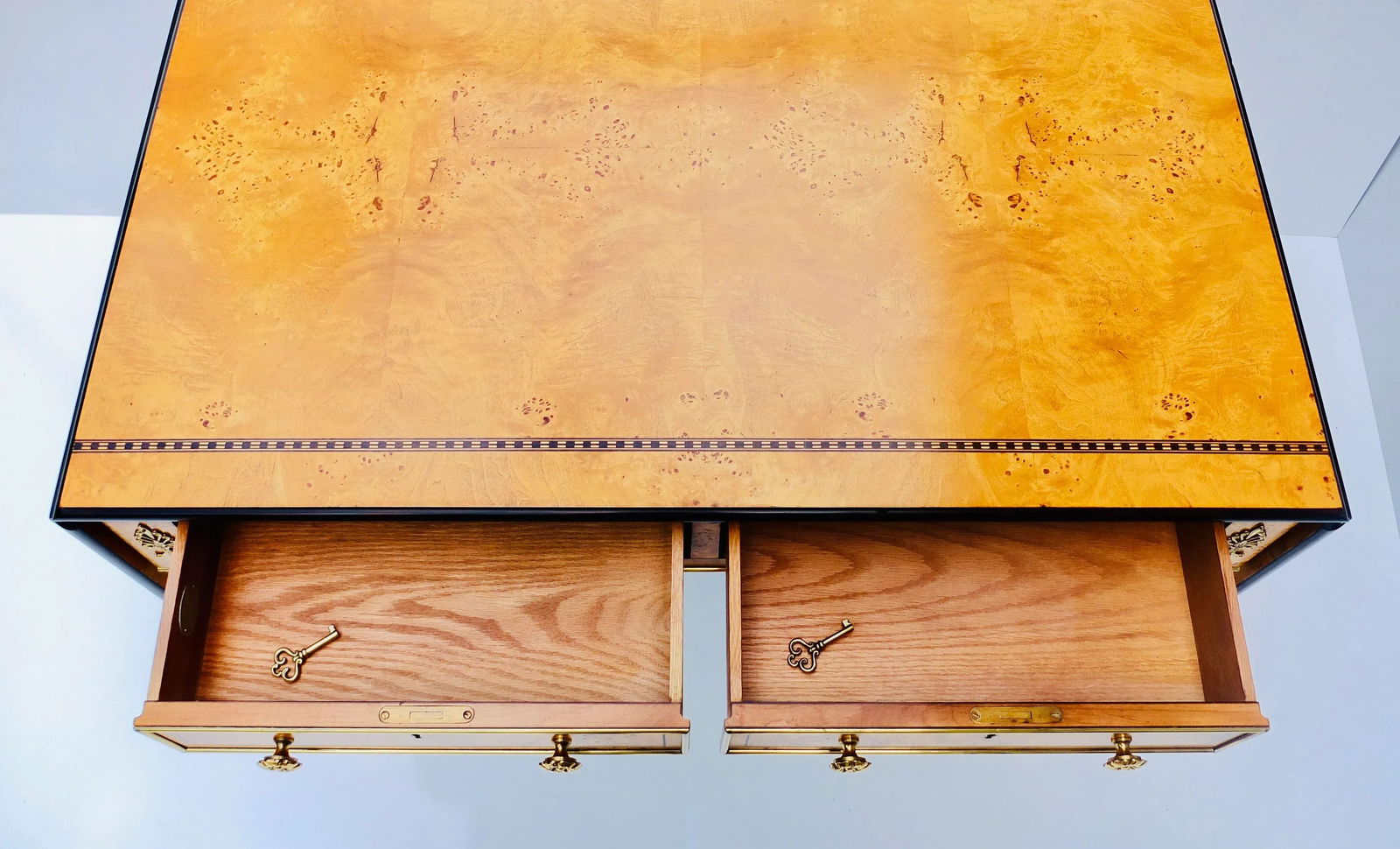 Regency Baker Writing Desk/Library Table - 6