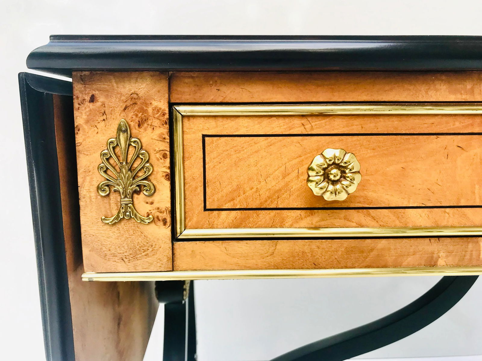 Regency Baker Writing Desk/Library Table - 7