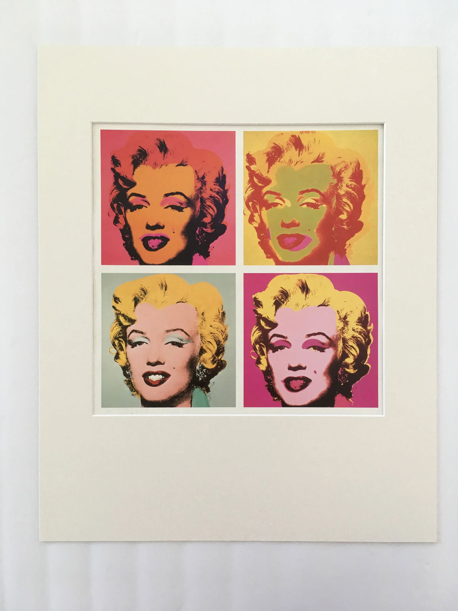1992 "Marilyn" Neues Portrait Print After Andy Warhol, Framed - 2