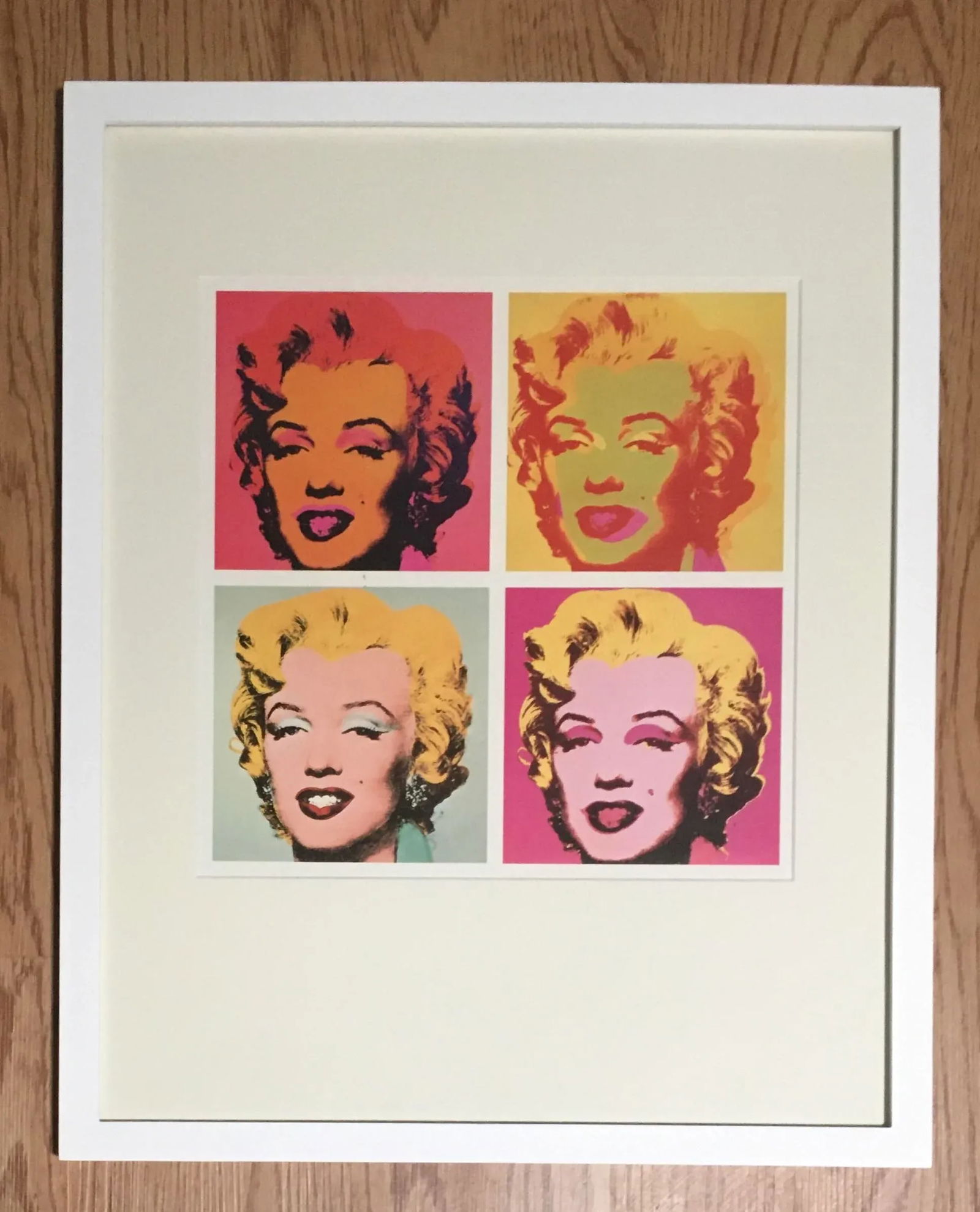 1992 "Marilyn" Neues Portrait Print After Andy Warhol, Framed - 6