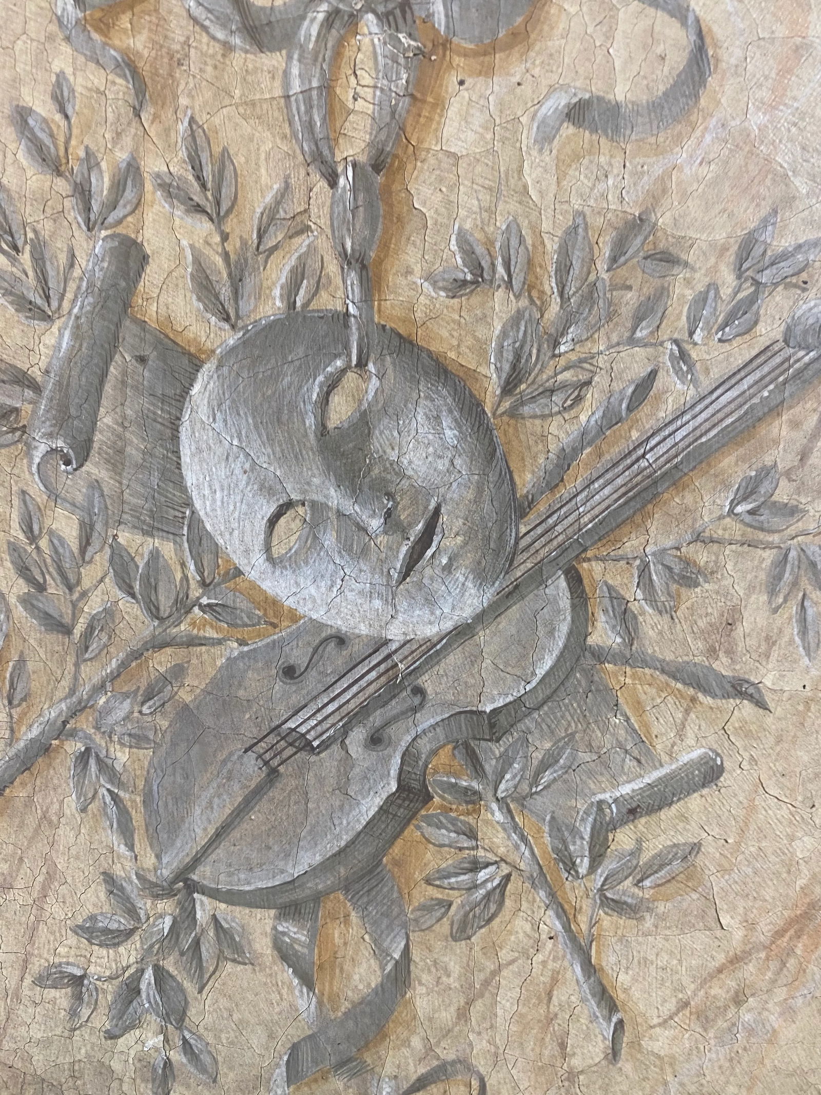 19th C Italian Florentine Oil on Canvas Painting - 4