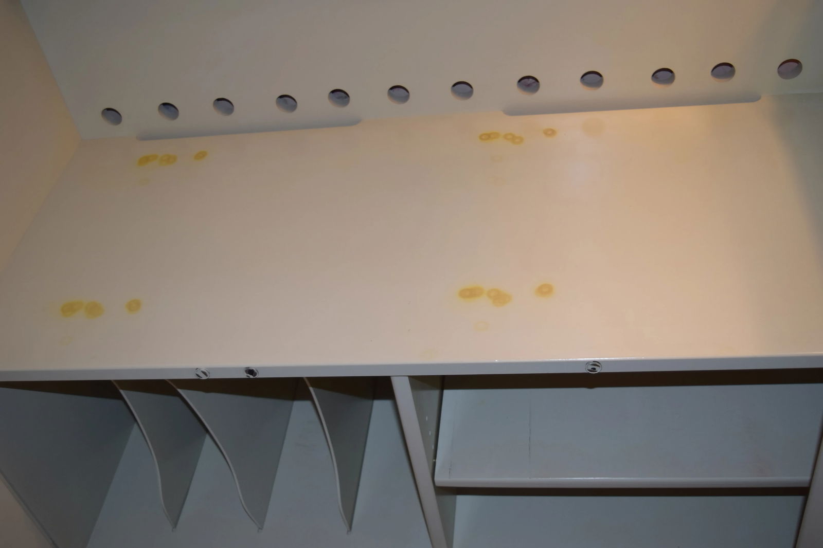 Ethan Allen White Media Cabinet Storage Cabinet - 6