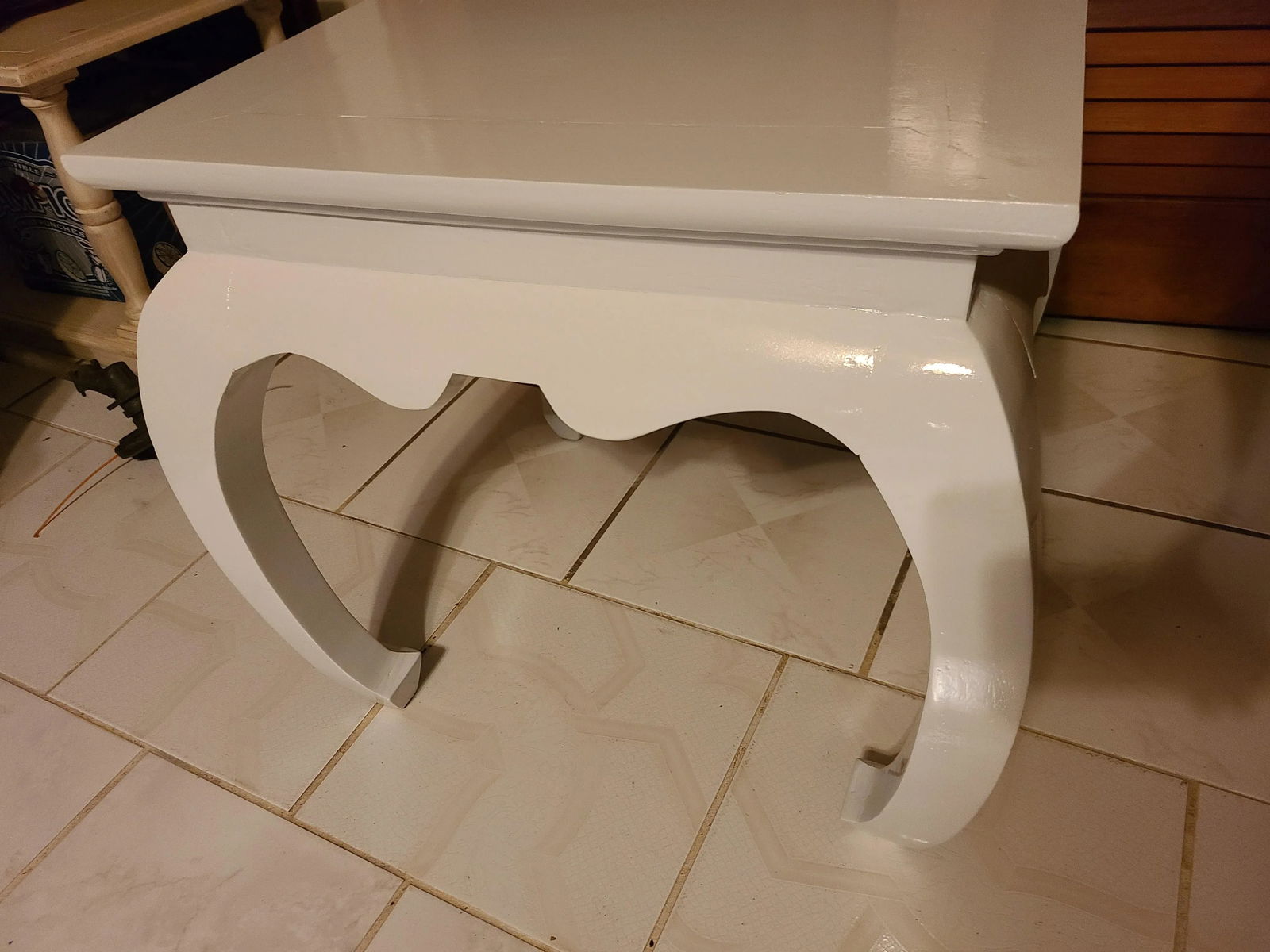 Vintage Asian Style Side Table - 6