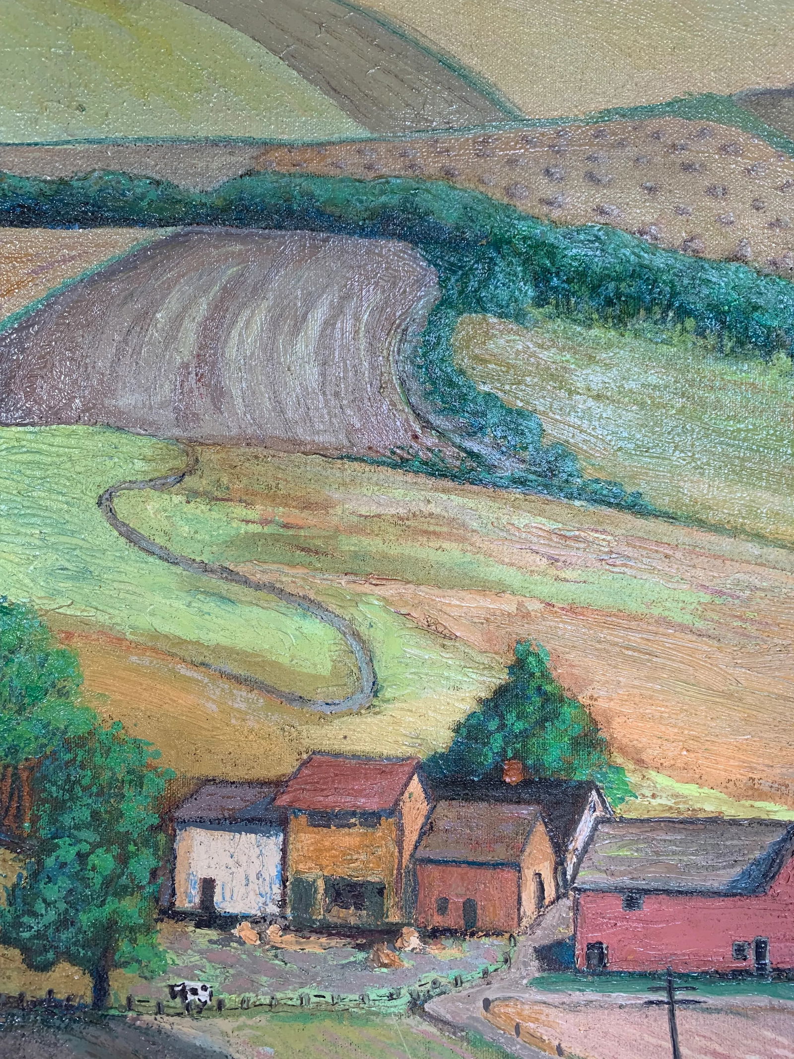 Early 20th Century Regionalism Landscape Painting - 2