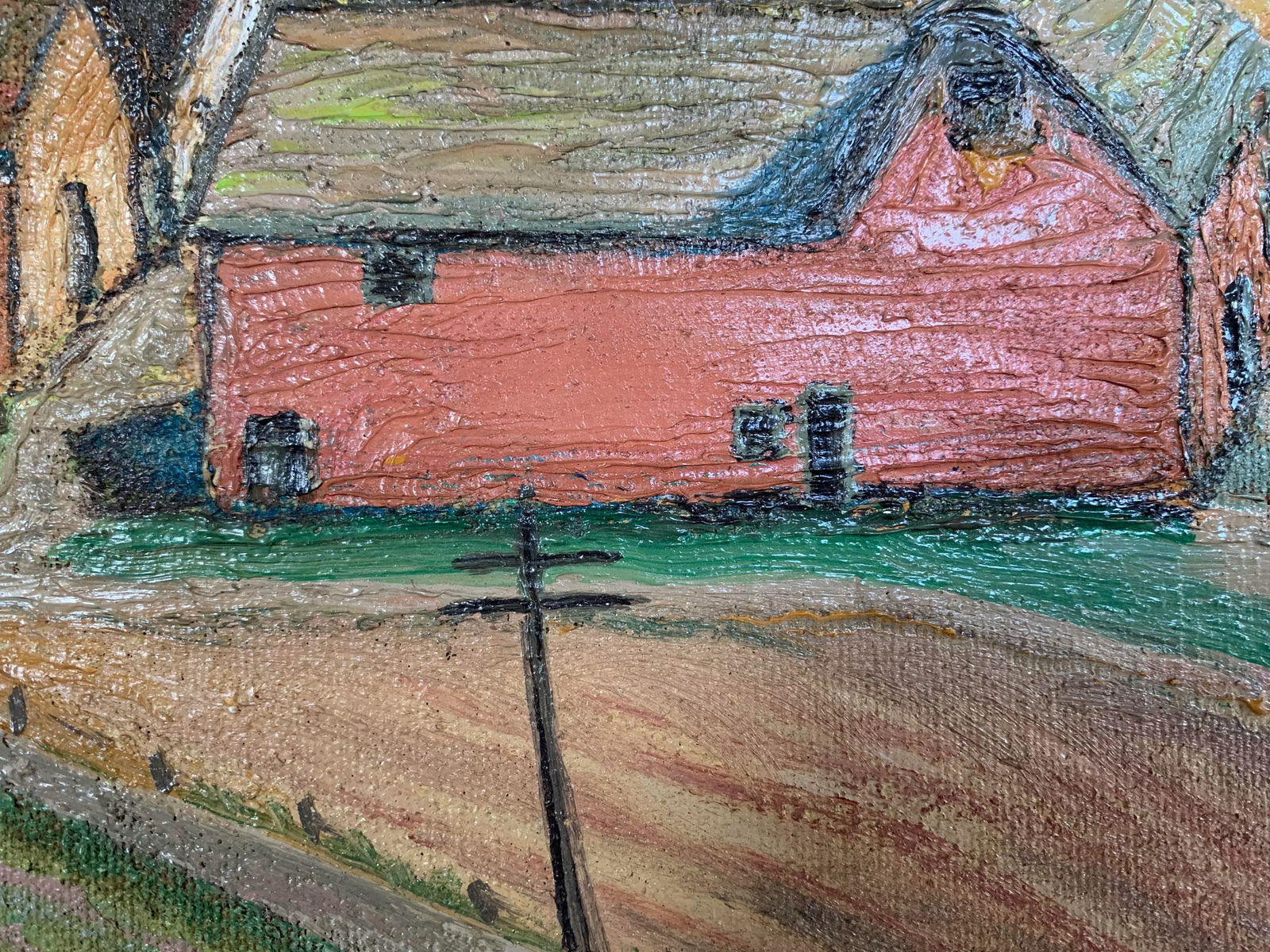 Early 20th Century Regionalism Landscape Painting - 6