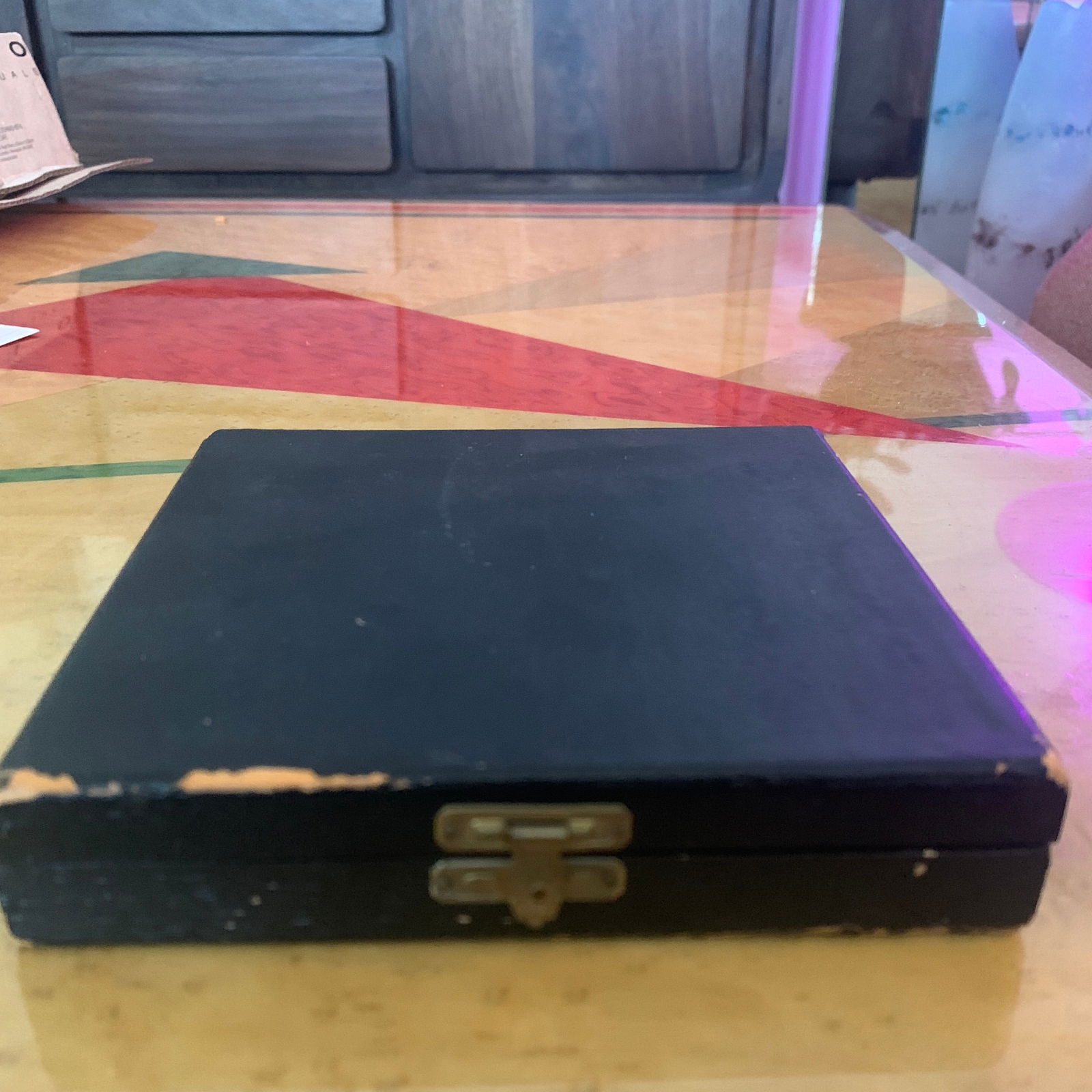 Vintage Barasch Aco Inox Semi Precious Stone Cocktail Forks- Set of 6 - 4