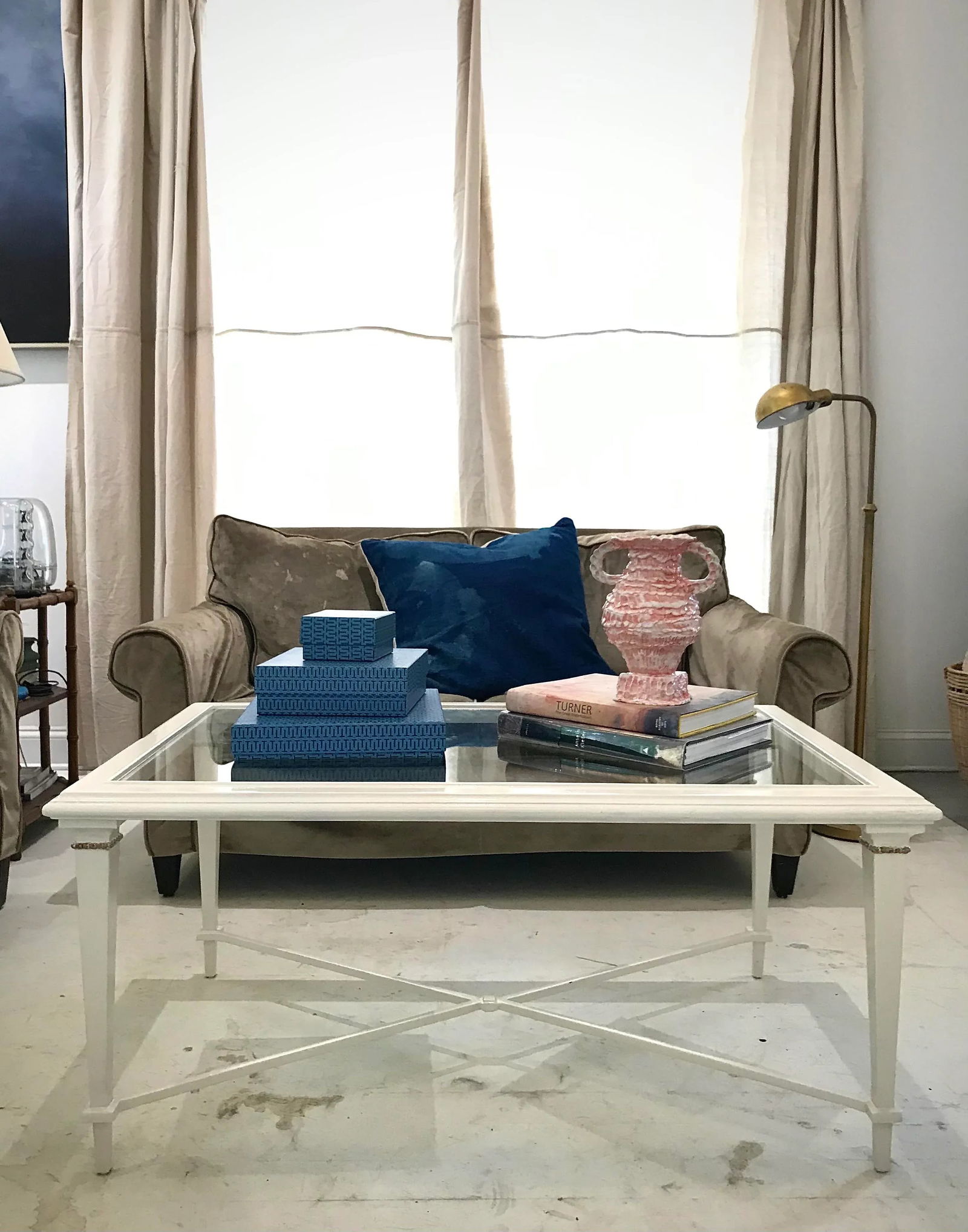 Neoclassical Style Coffee Table by Scully & Scully - 2