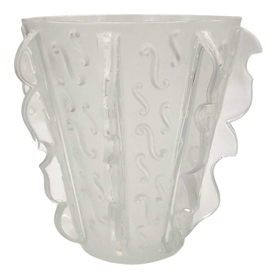 1990s Lalique Mossi Frosted Vase (1 of 7)