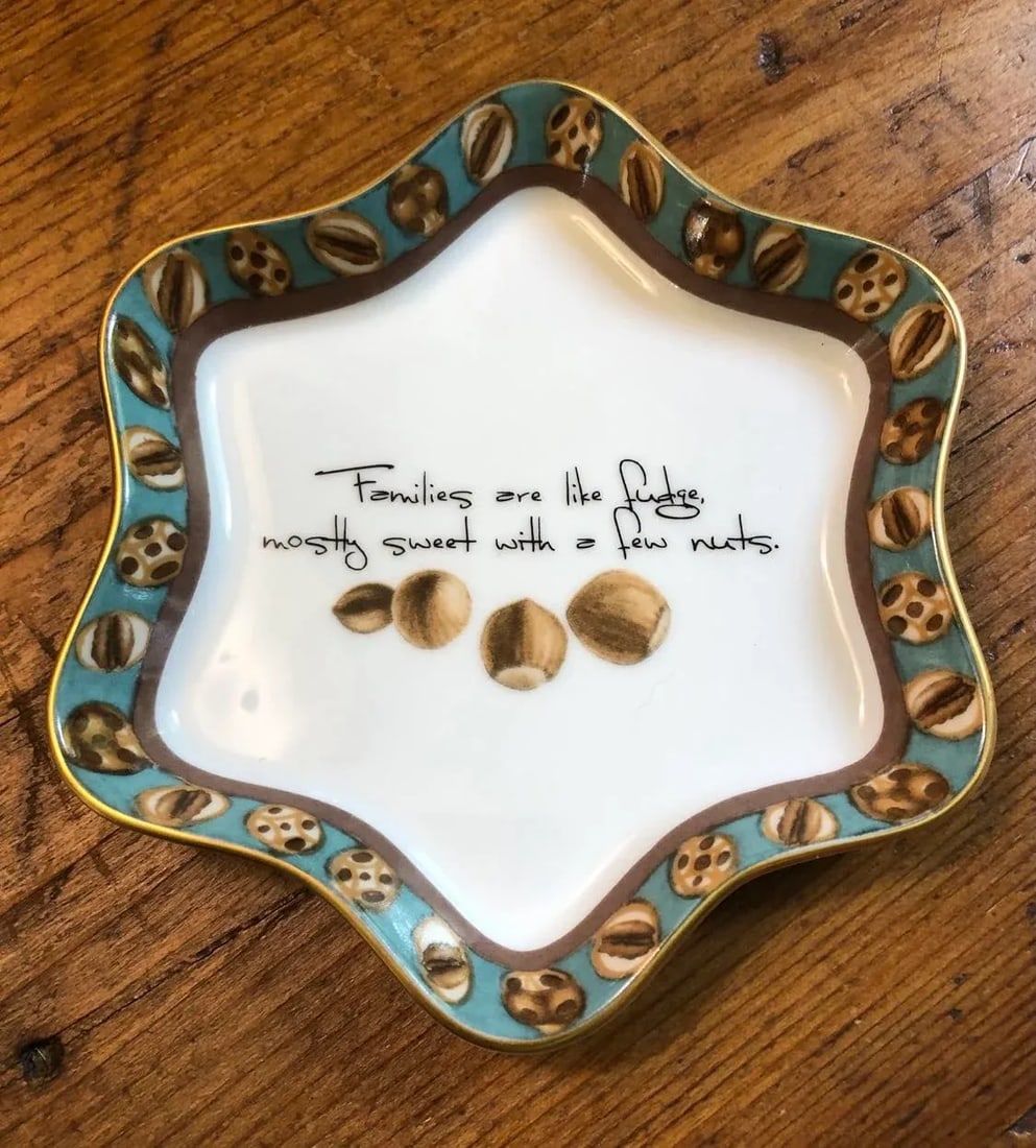 Vintage Mottahedeh Ceramic Trinket Dish - 2