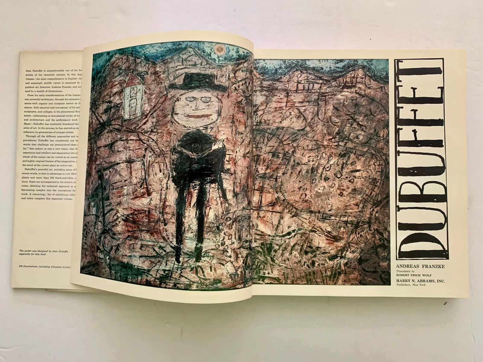 1981 Dubuffet Book by Andreas Franzke, Harry N Abrams - 2