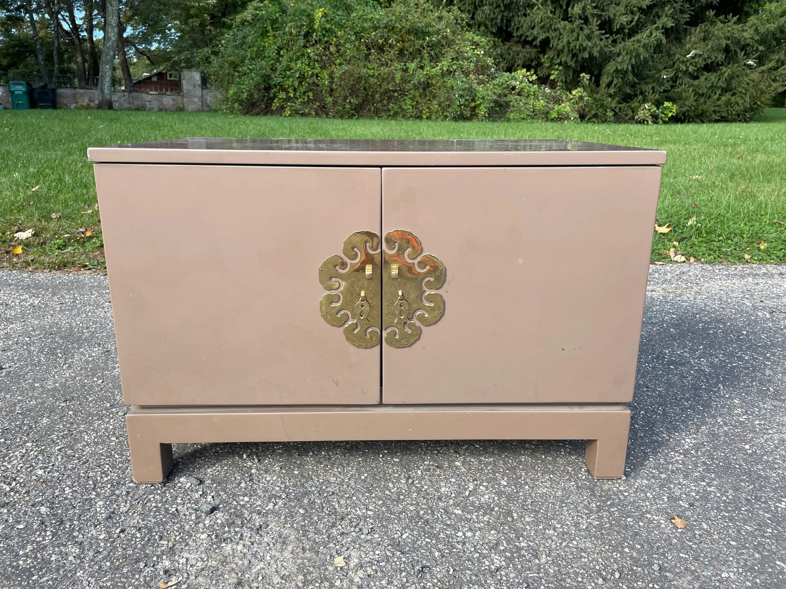 James Mont Asian Chinoiserie Lacquered Cabinet - 13