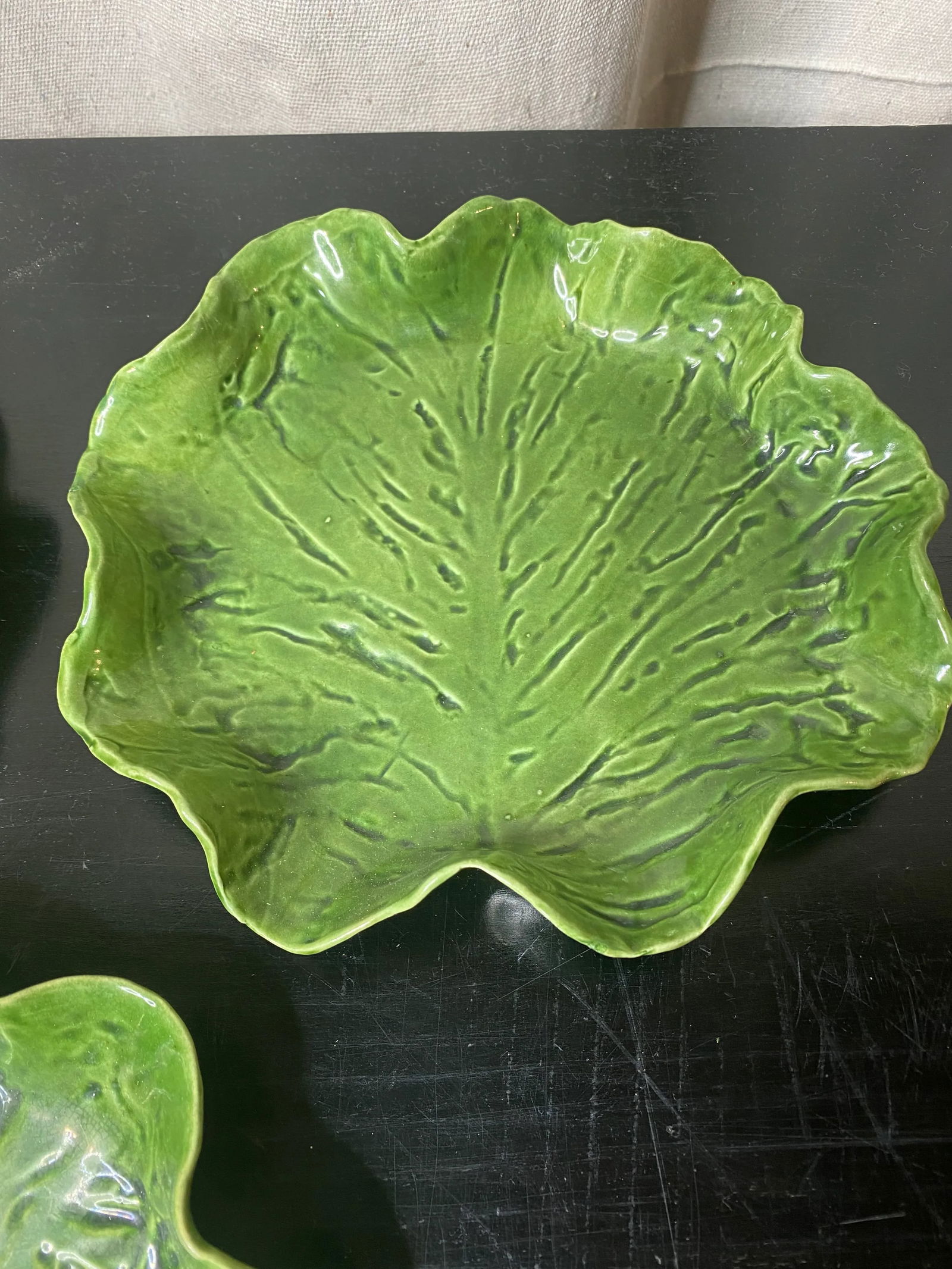 Vintage Pat Young Dodie Thayer-Style Cabbage Plates- Set of 3 - 2