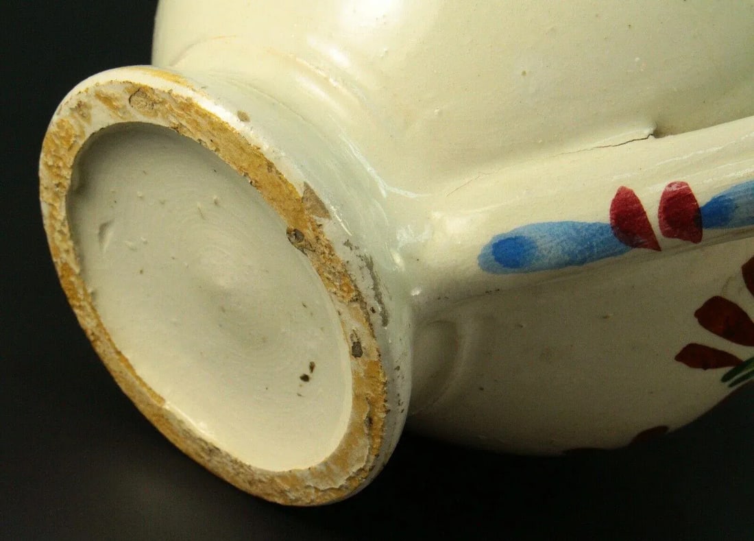 18th/19th Century Italian Faience Puzzle Jug - 12