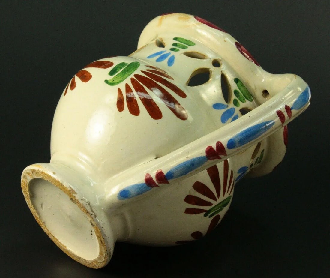 18th/19th Century Italian Faience Puzzle Jug - 7