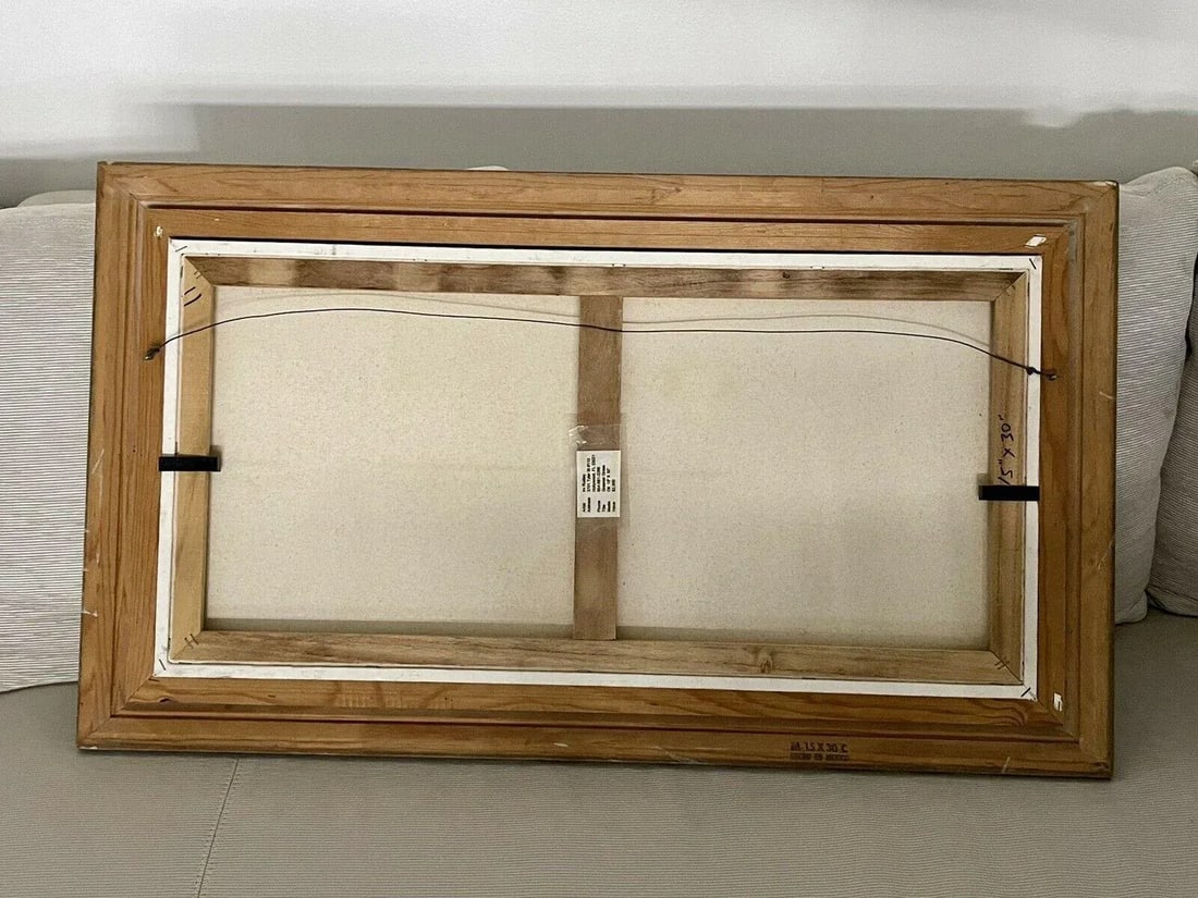 1990s "Greener Grass" Realist Figurative Oil Painting by Irv Rudley, Framed - 5