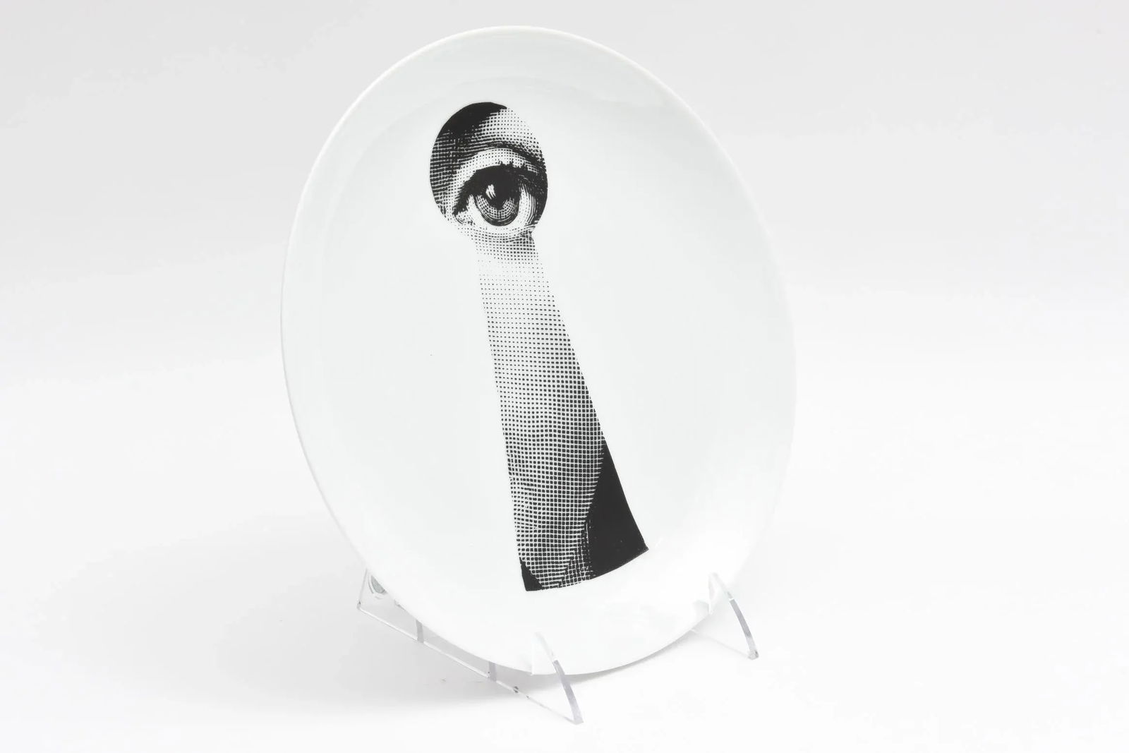 Vintage Piero Fornasetti Display Plate, Barney's New York Collection - 8