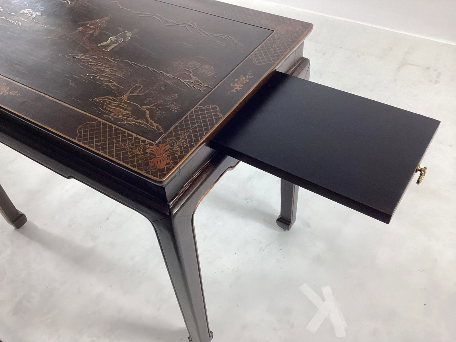 1970s Henredon Asian Motif Occasional Table - 3