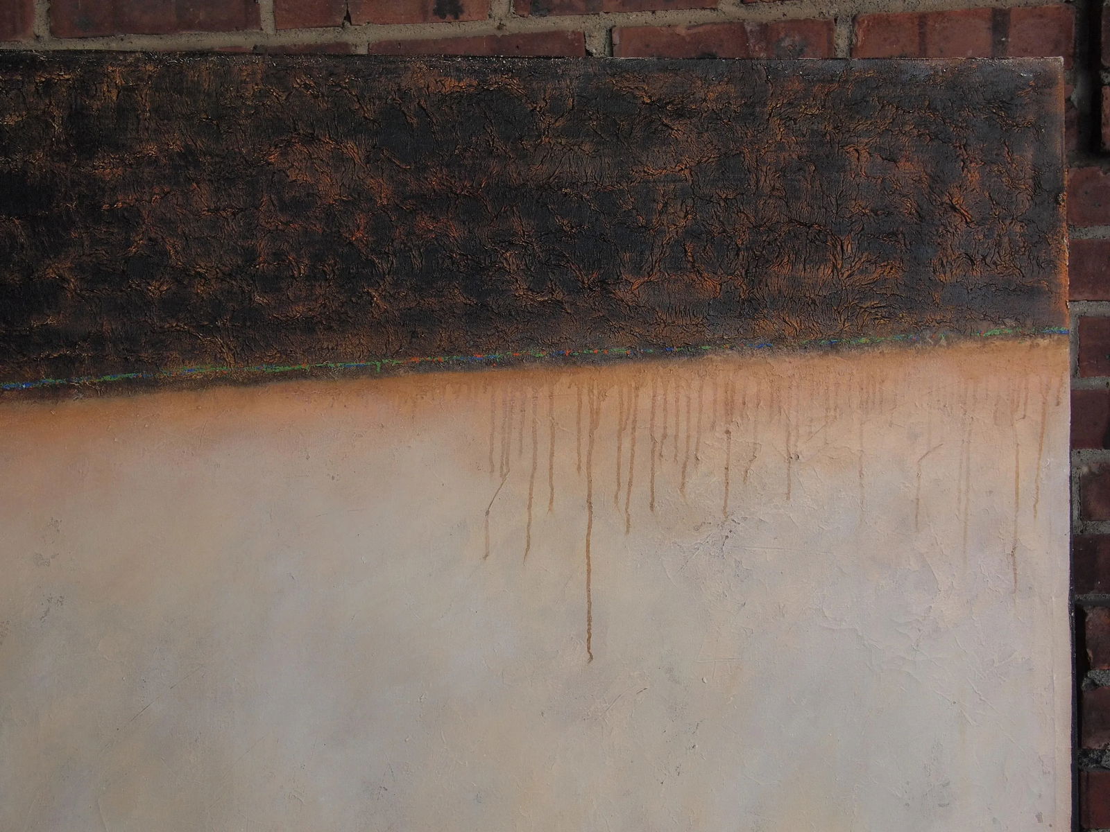 Late 20th Century "Becoming 2" Modern Abstract Oil Painting by Agus - 5