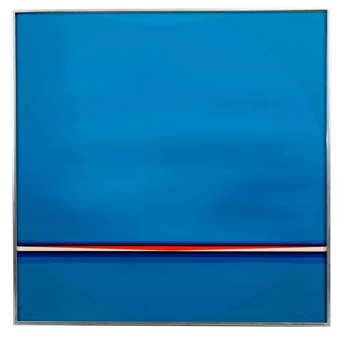 1970s "Sonnenzyklus Kalender" Abstract Silkscreen by Lothar Quinte - 5