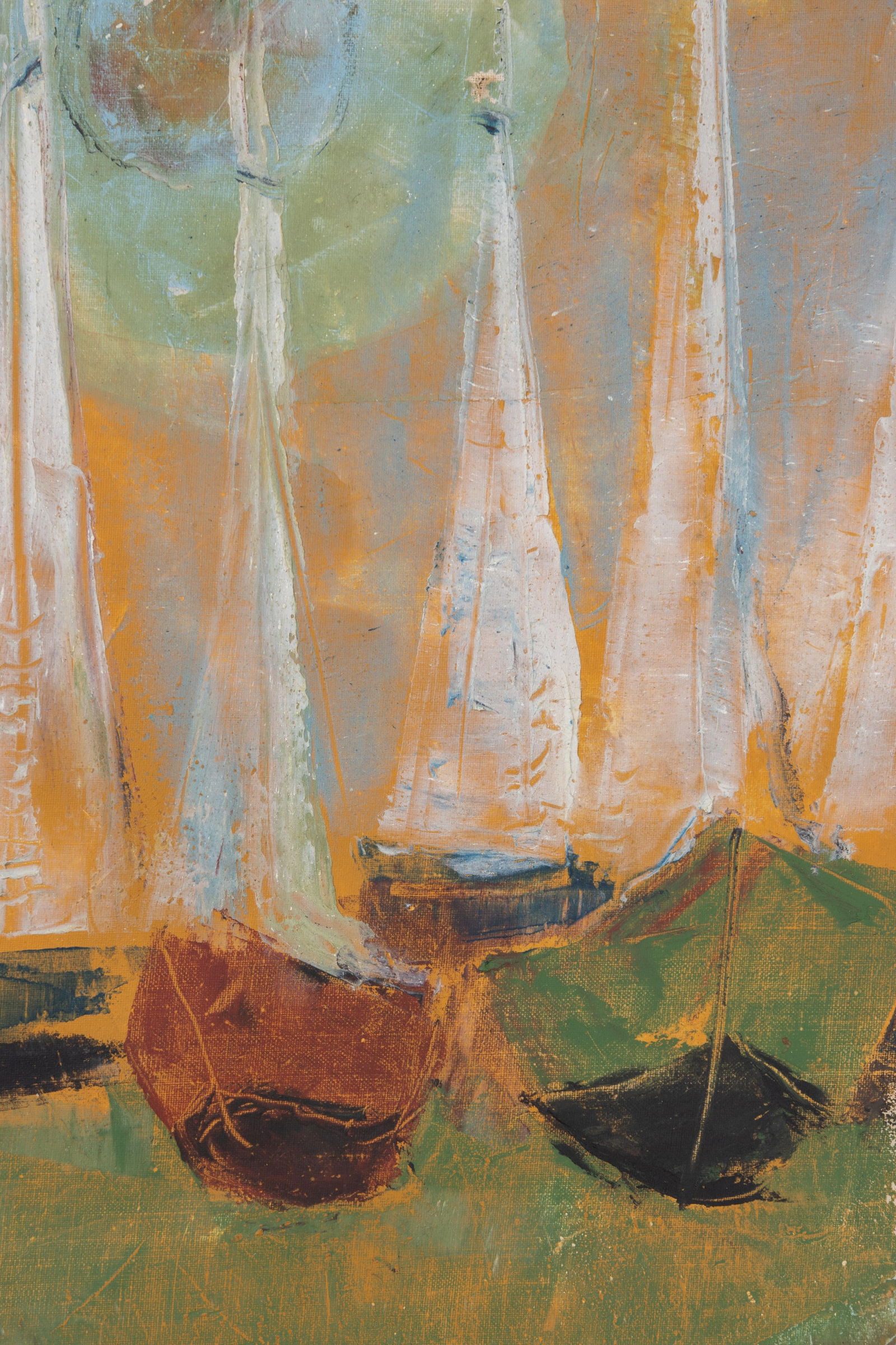 1960s "La Ratroche" Haitian Giclee Painting Signed Arijac - 4