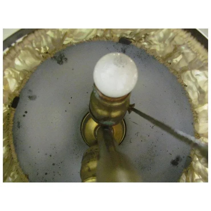 1910s Heinz Bronze Lamps And Silver - 5