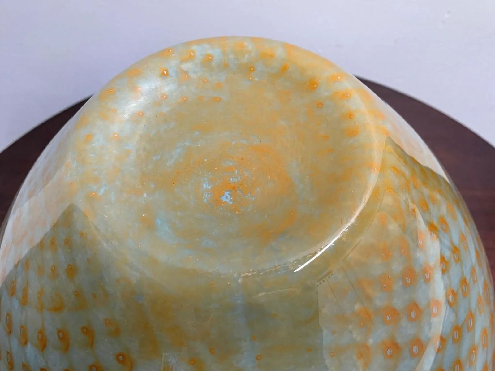 Large Italian Murano Vase Attributed to Barovier E Toso - 4