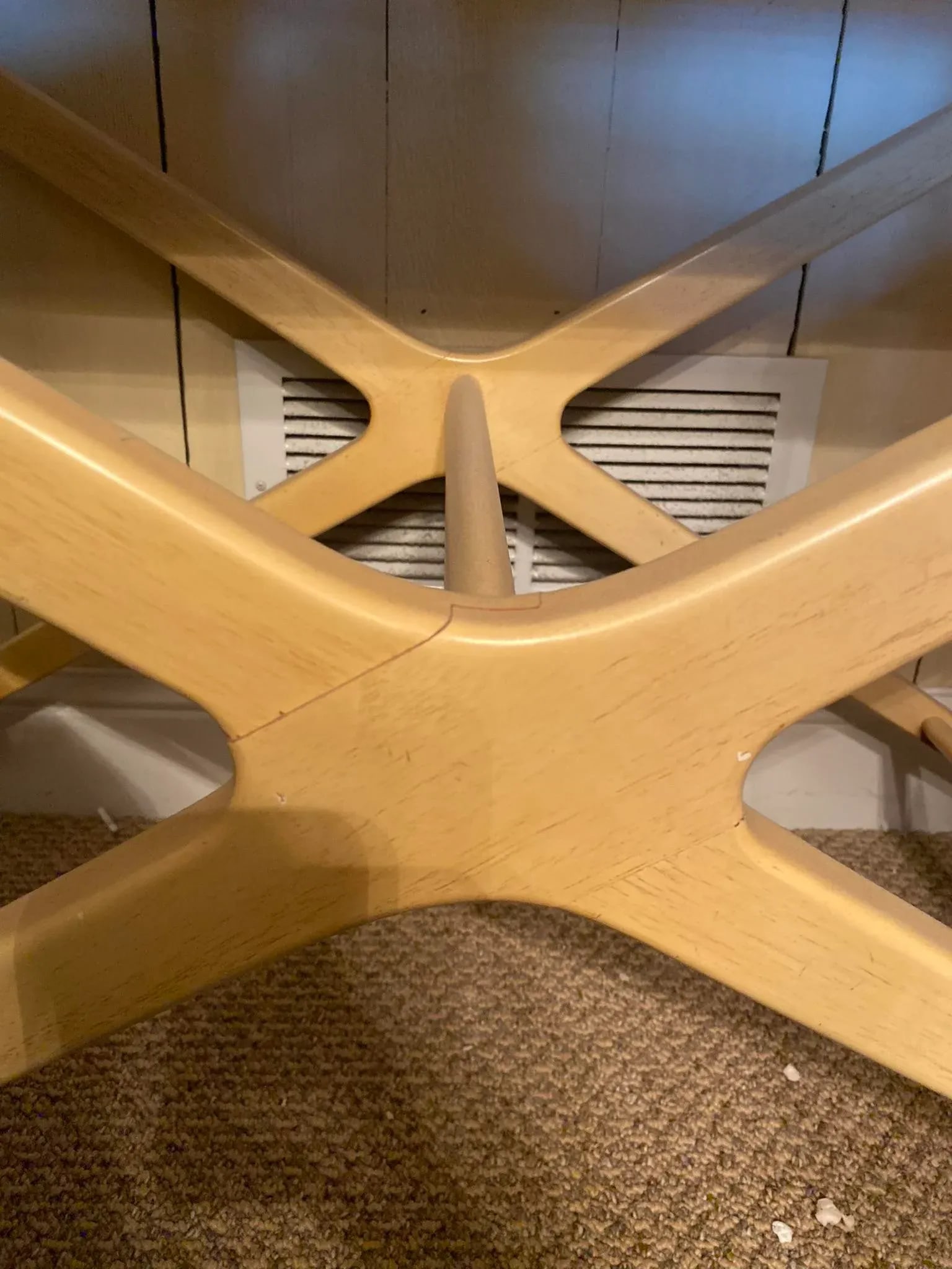 1950s Baker Furniture Expandable Oak and Cork Top Bar Cart by Italian Designer Cesare Lacca - 5