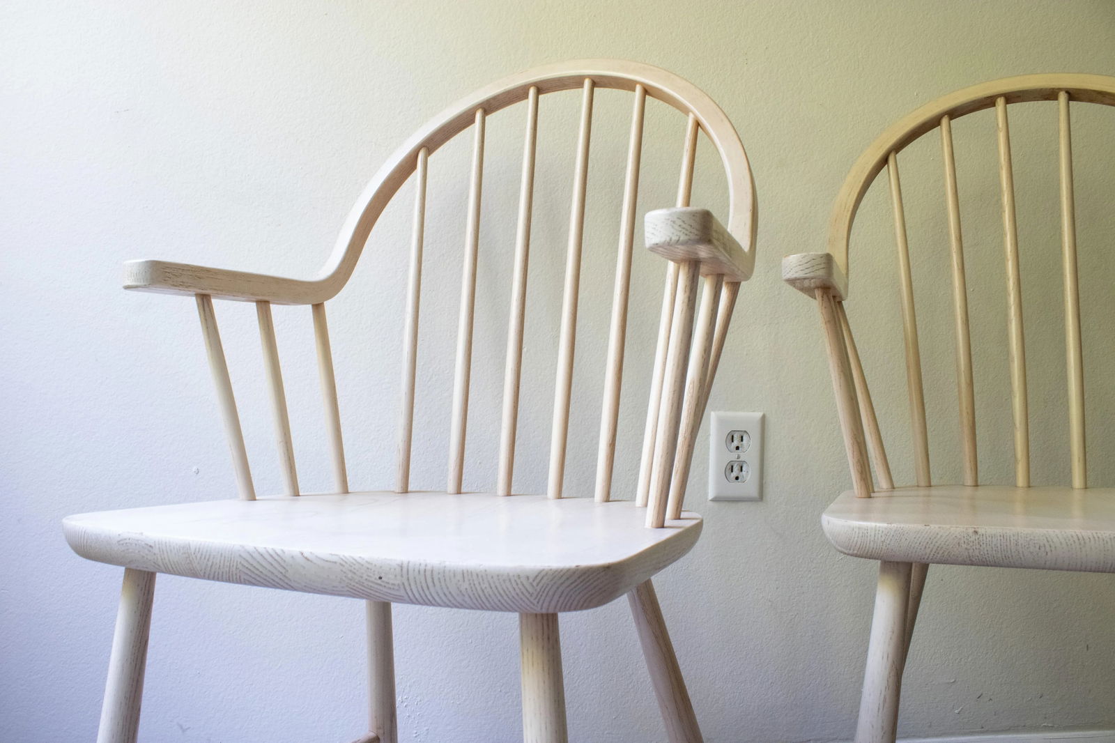 Danish Mid-Century Erik Ole Jorgensen for Nordisk Andels Eksport Captain Chairs - a Pair - 3