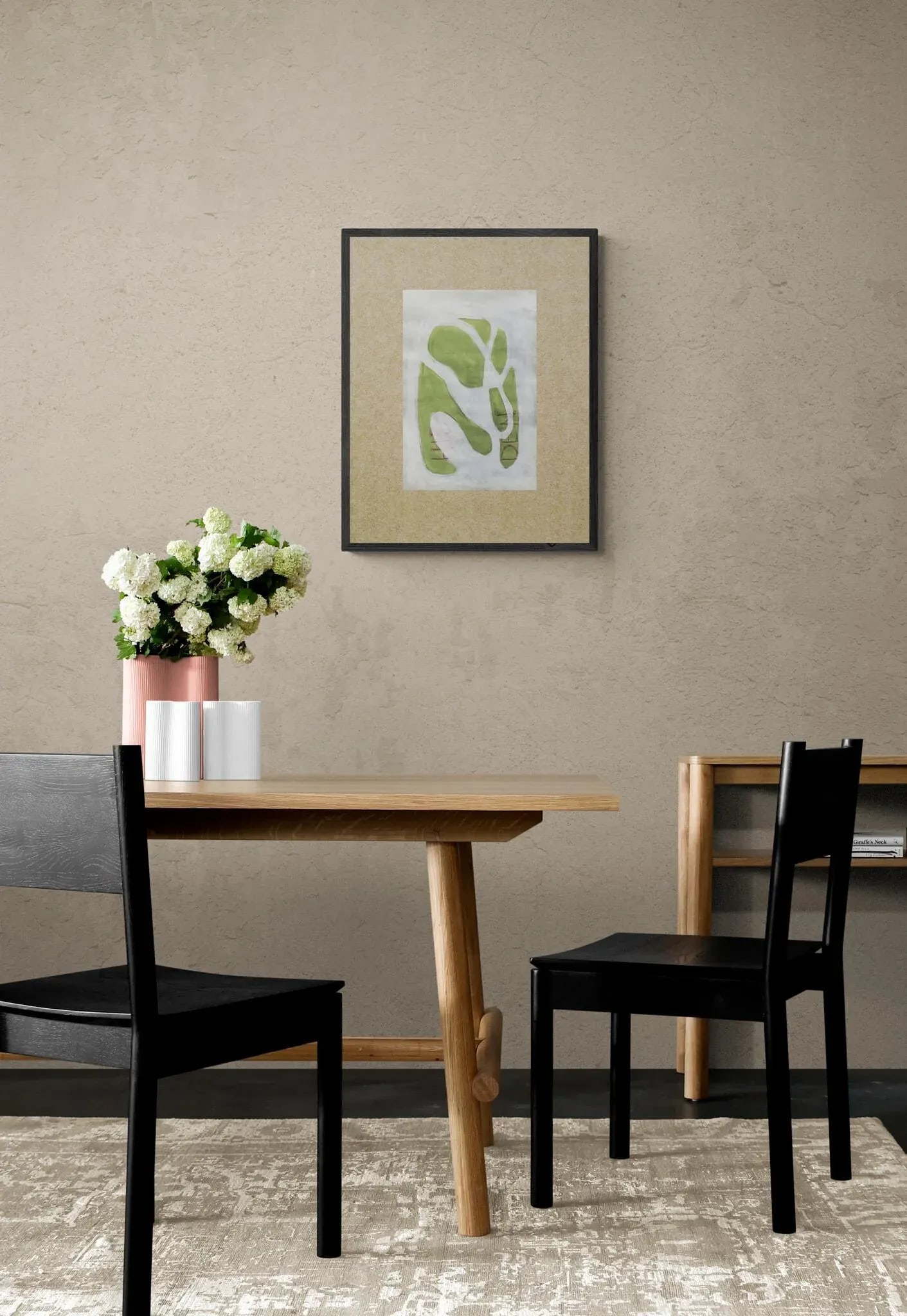 Hid Den Contemporary Conceptual Abstract Painting by CL Auker - 2