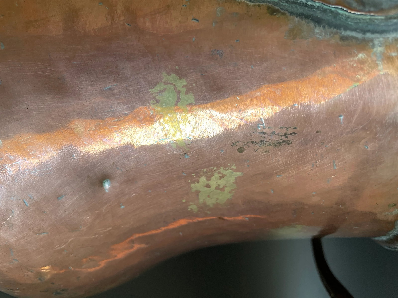 Antique 19th Century Persian Tinned Copper Cauldron - 10