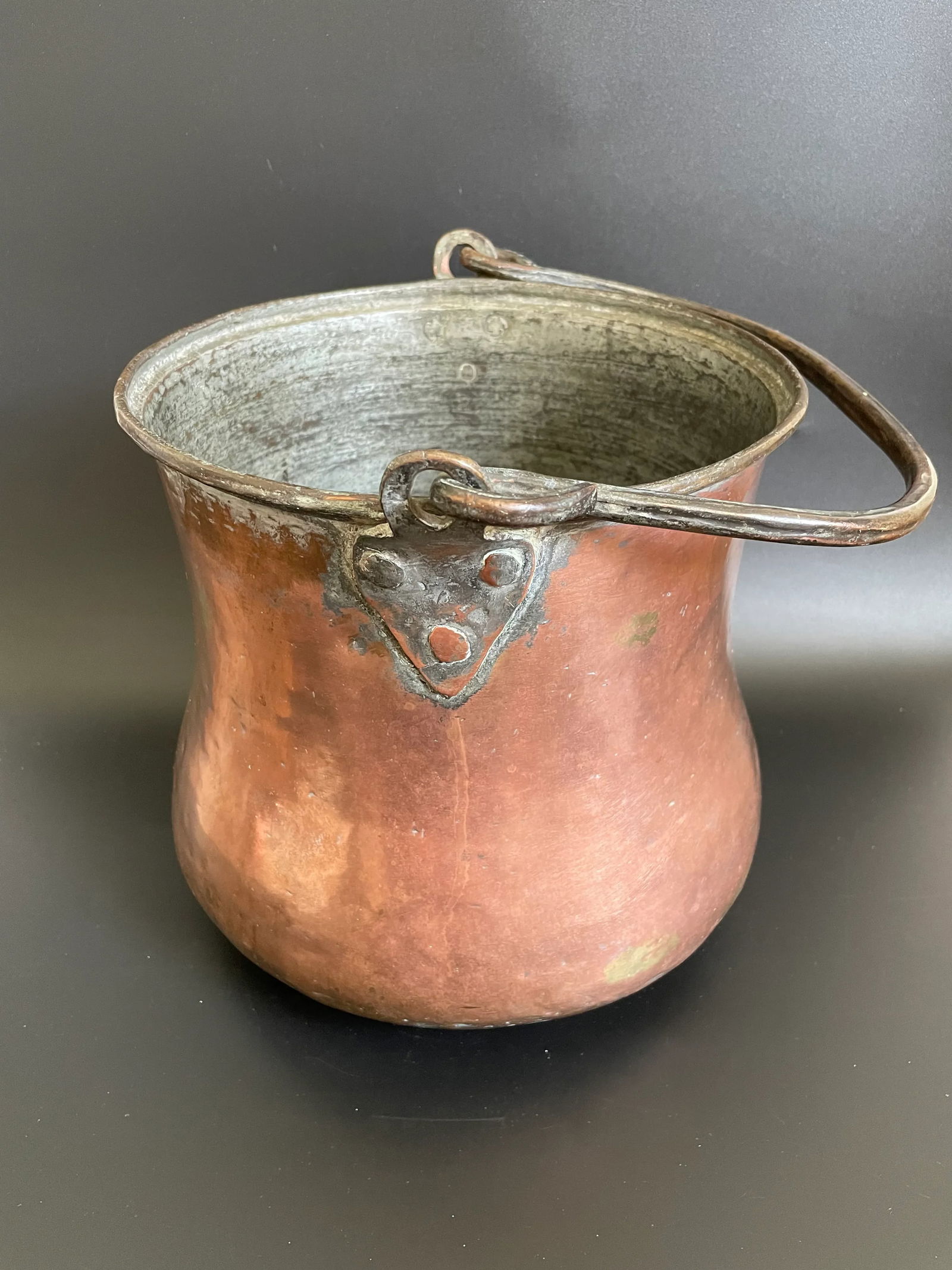 Antique 19th Century Persian Tinned Copper Cauldron - 2
