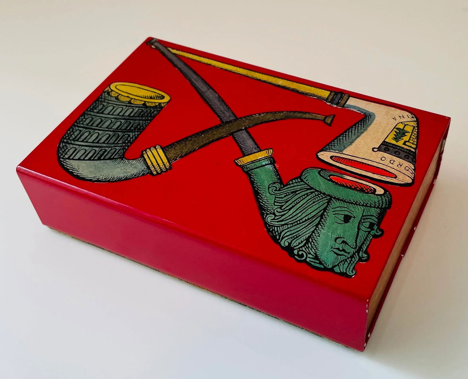 Piero Fornasetti Surrealist Box With Pipes - 6