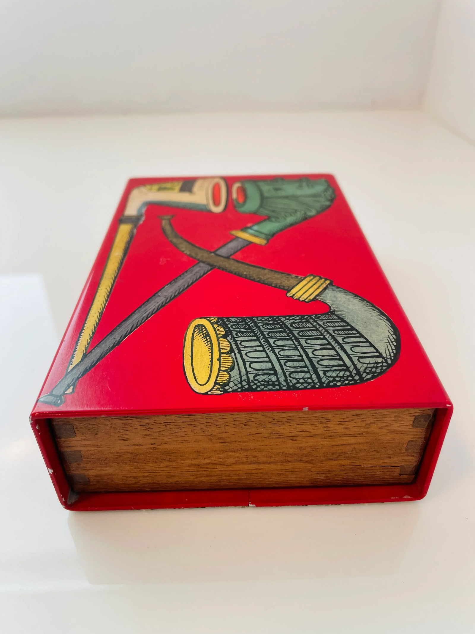 Piero Fornasetti Surrealist Box With Pipes - 7