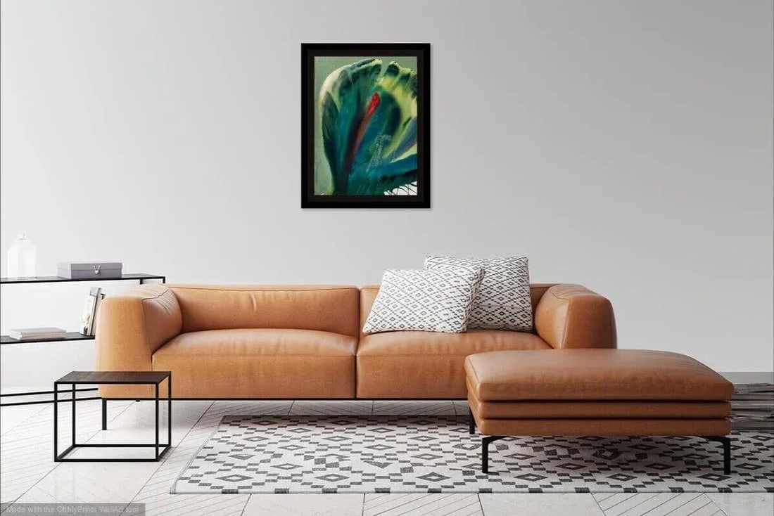 Late 20th Century Lamar Briggs Flower Coasas II Signed Screenprint - 3