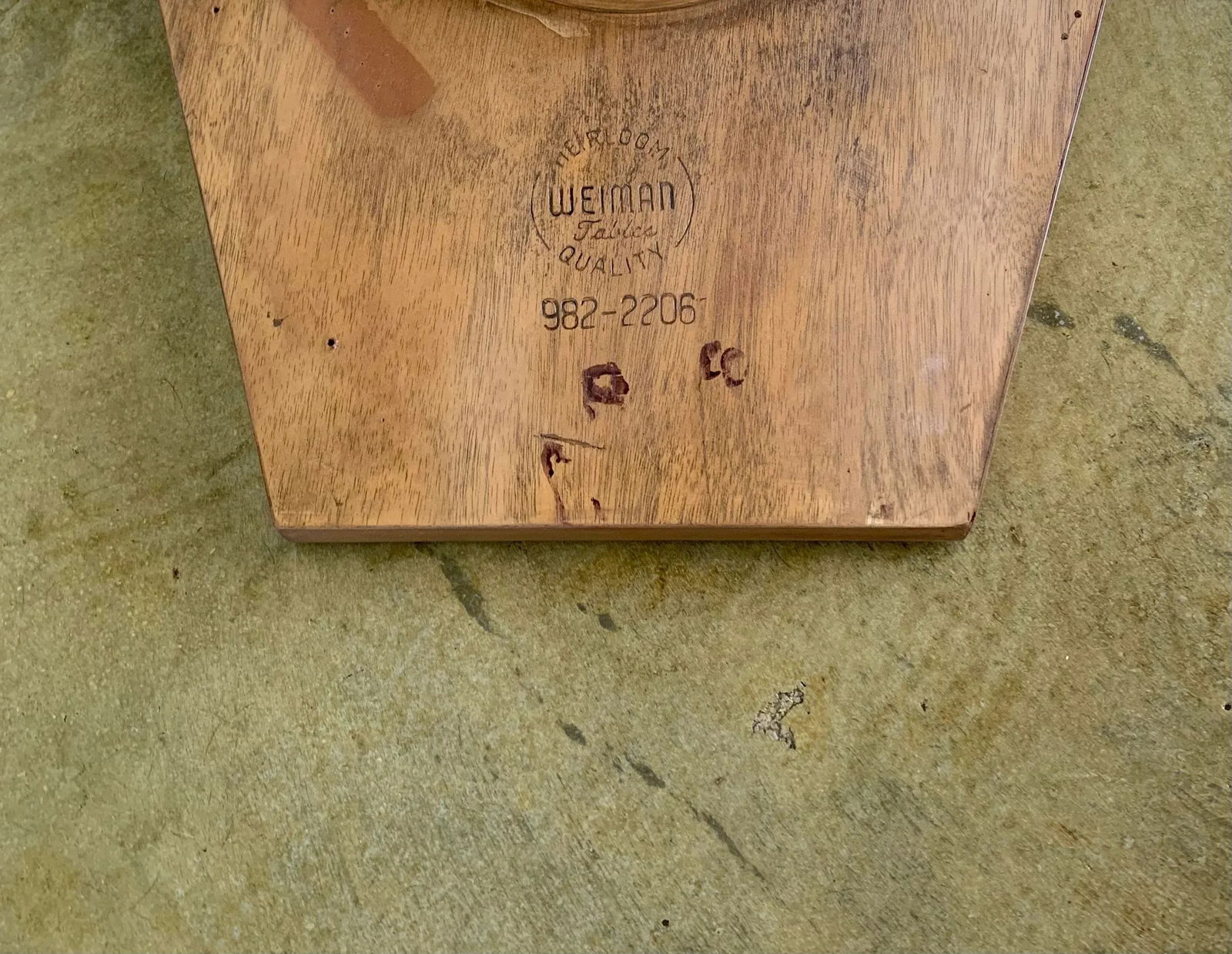 Mid 20th Century Weiman Burl Hexagon Accent Table - Restored - 10