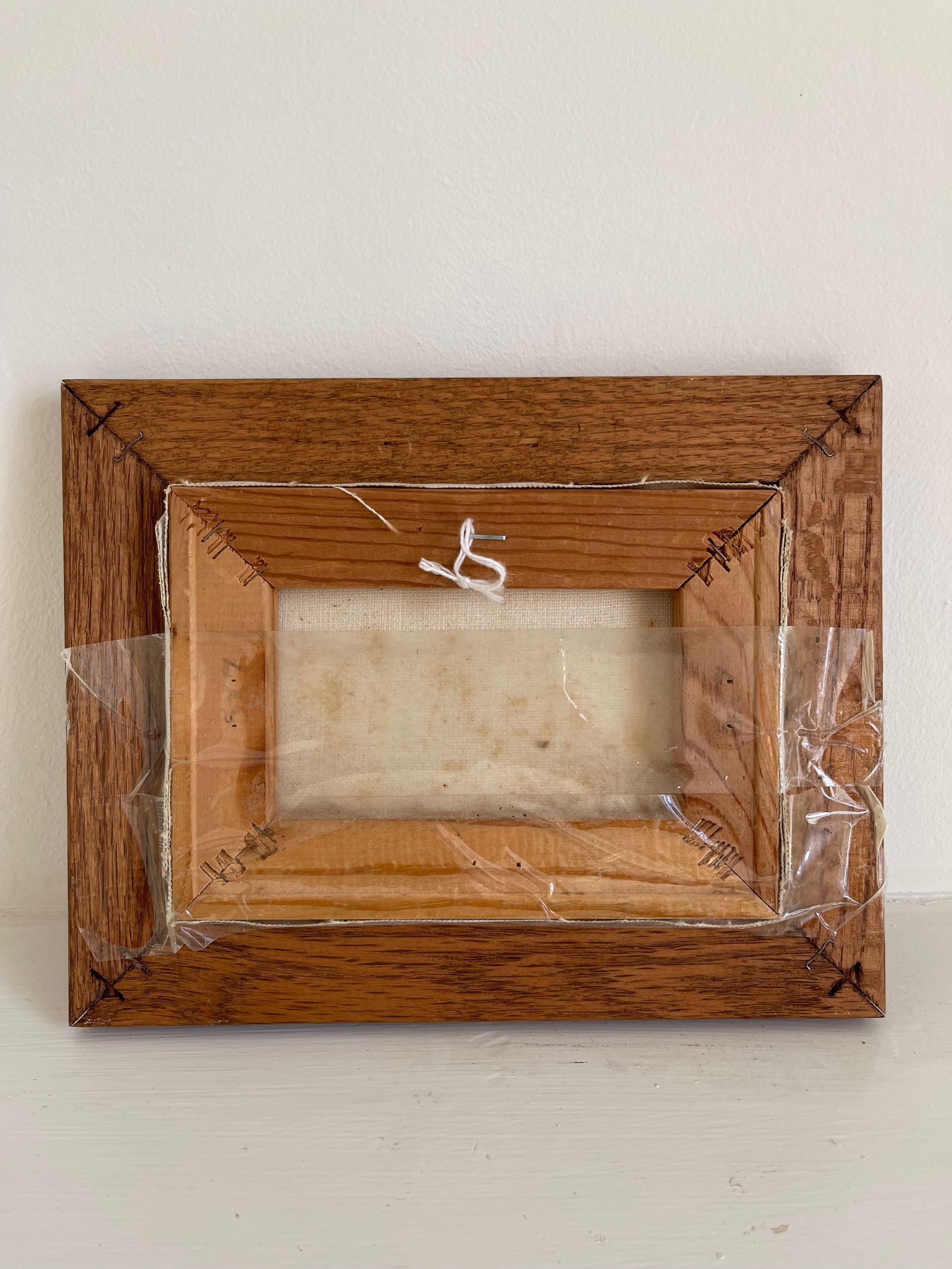 Mid 20th Century Original Acrylic Painting of a Desert Scene, Signed and Framed - 4