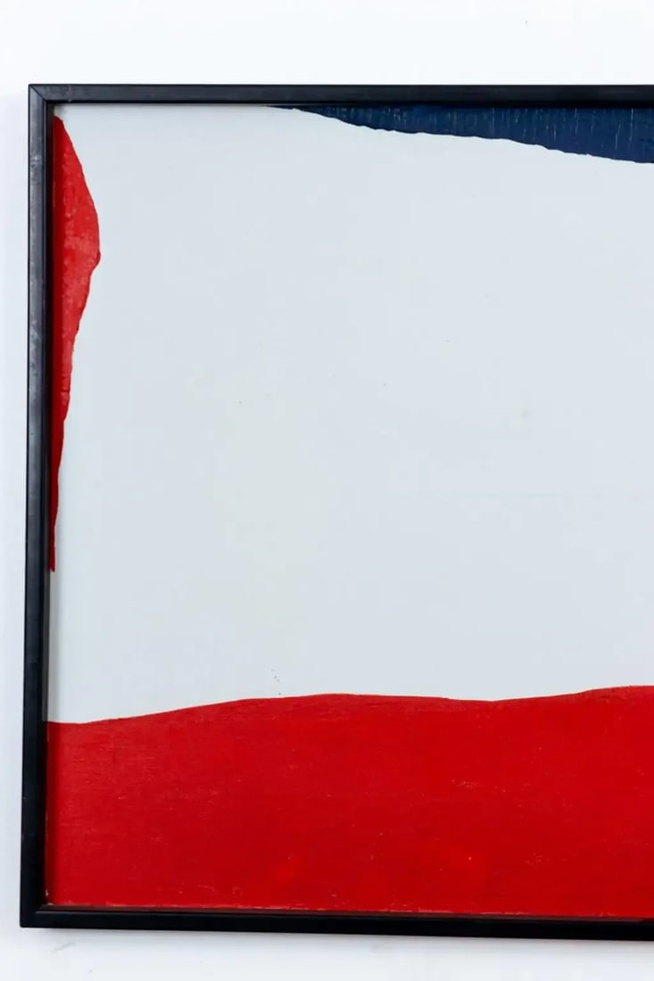 Vintage Color Field Oil on Canvas - 4