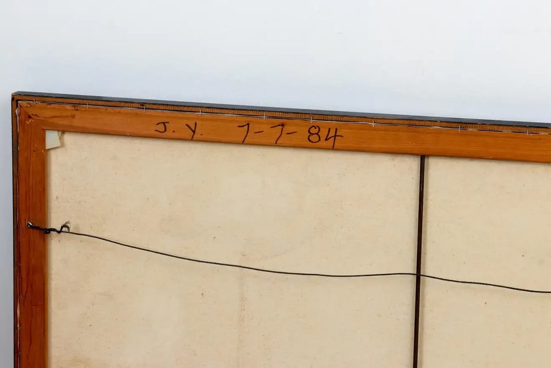 Vintage Color Field Oil on Canvas - 6