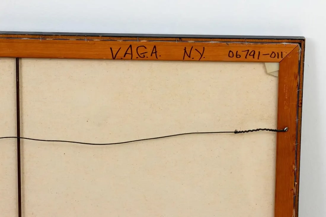 Vintage Color Field Oil on Canvas - 7