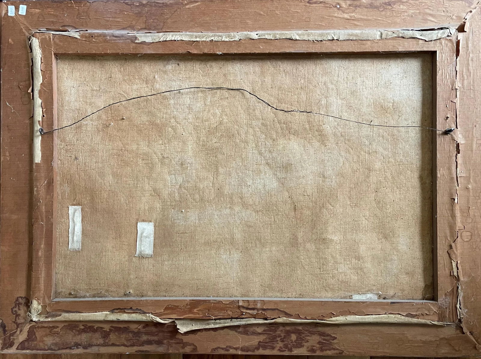 European Lake Landscape, Vintage Oil Painting - 9