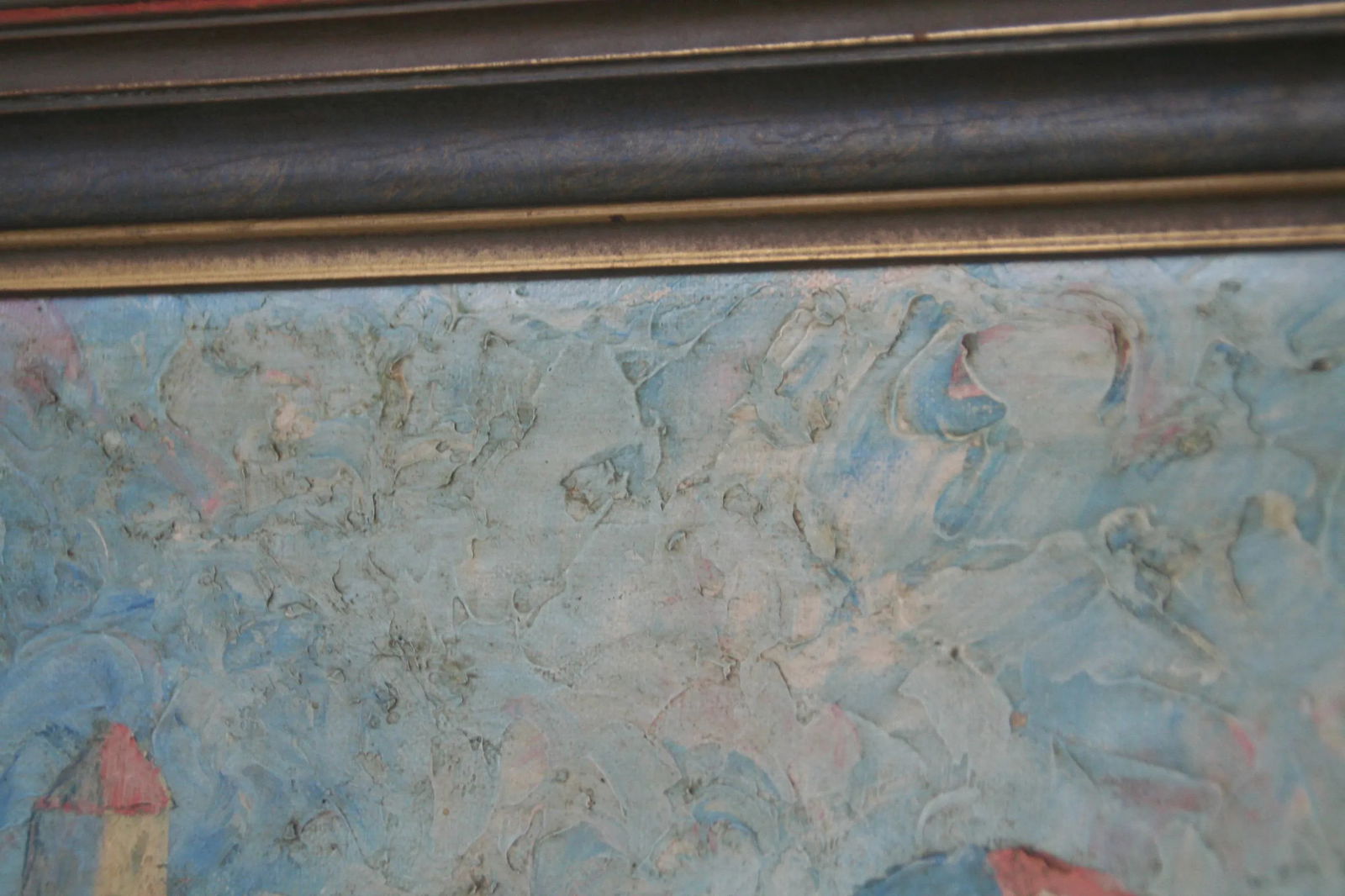 Italian Villa, Vintage Oil Painting - 7