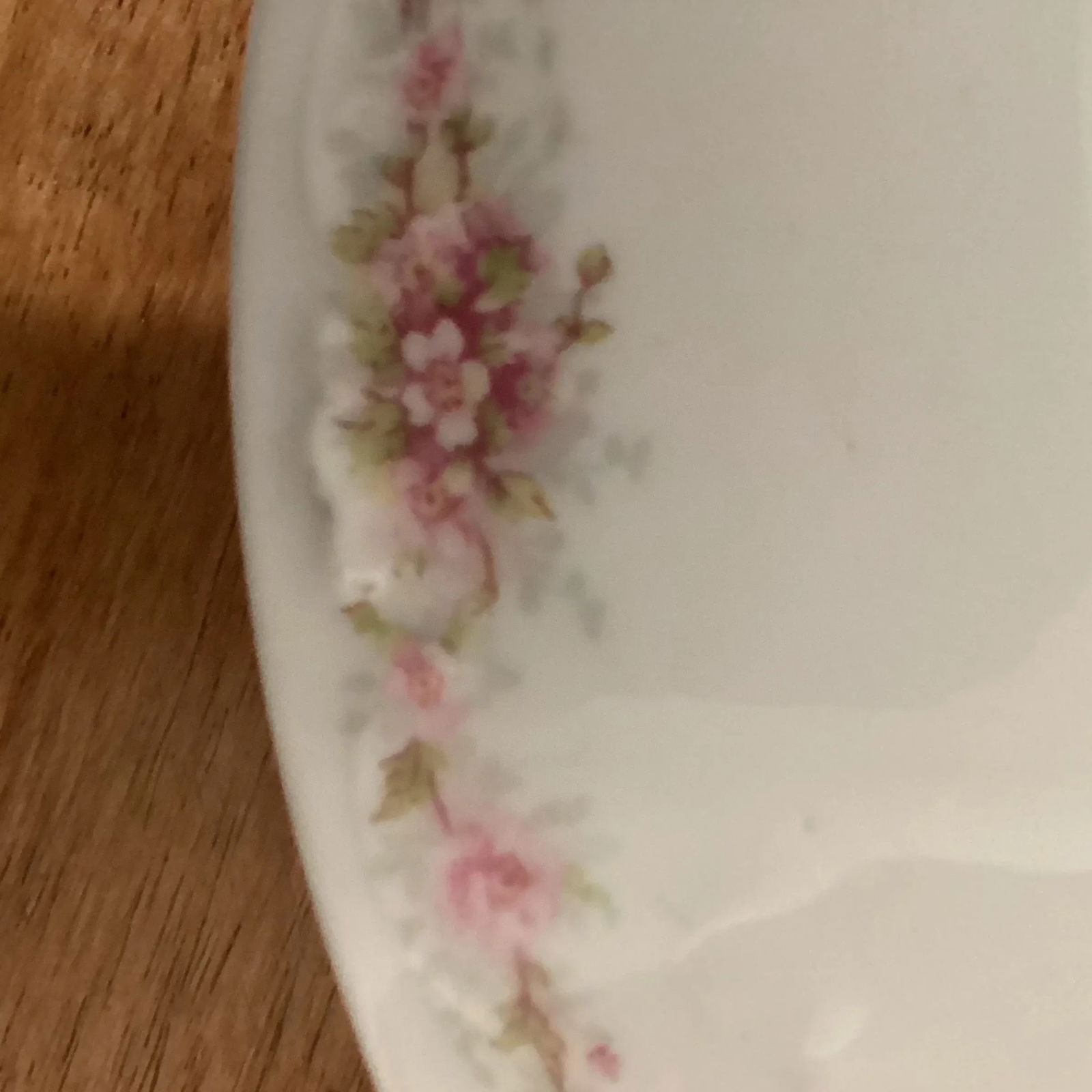 Antique Htf Theodore Haviland Limoges France Covered Serving Dish with Gold Accents - 9