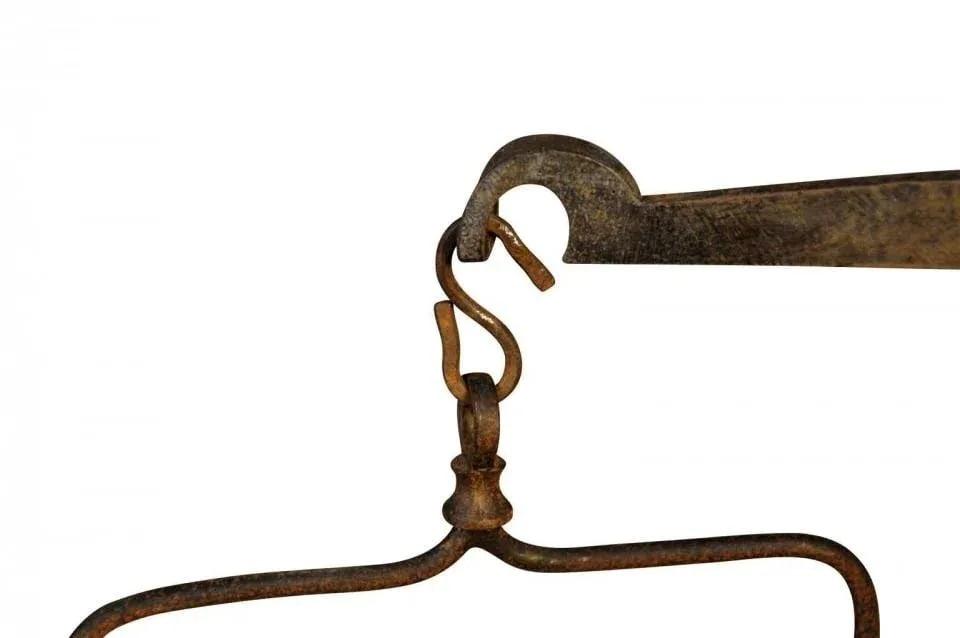 French 18th Century Iron and Brass "Balance/Scale" - 4